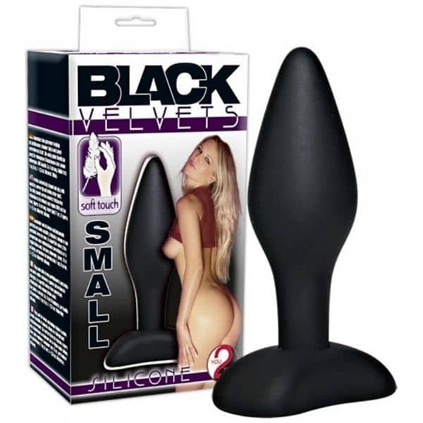 Black Velvets Small Buttplug