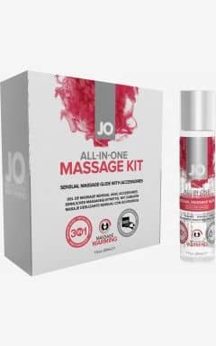 Massageolja JO Massage Gift Set