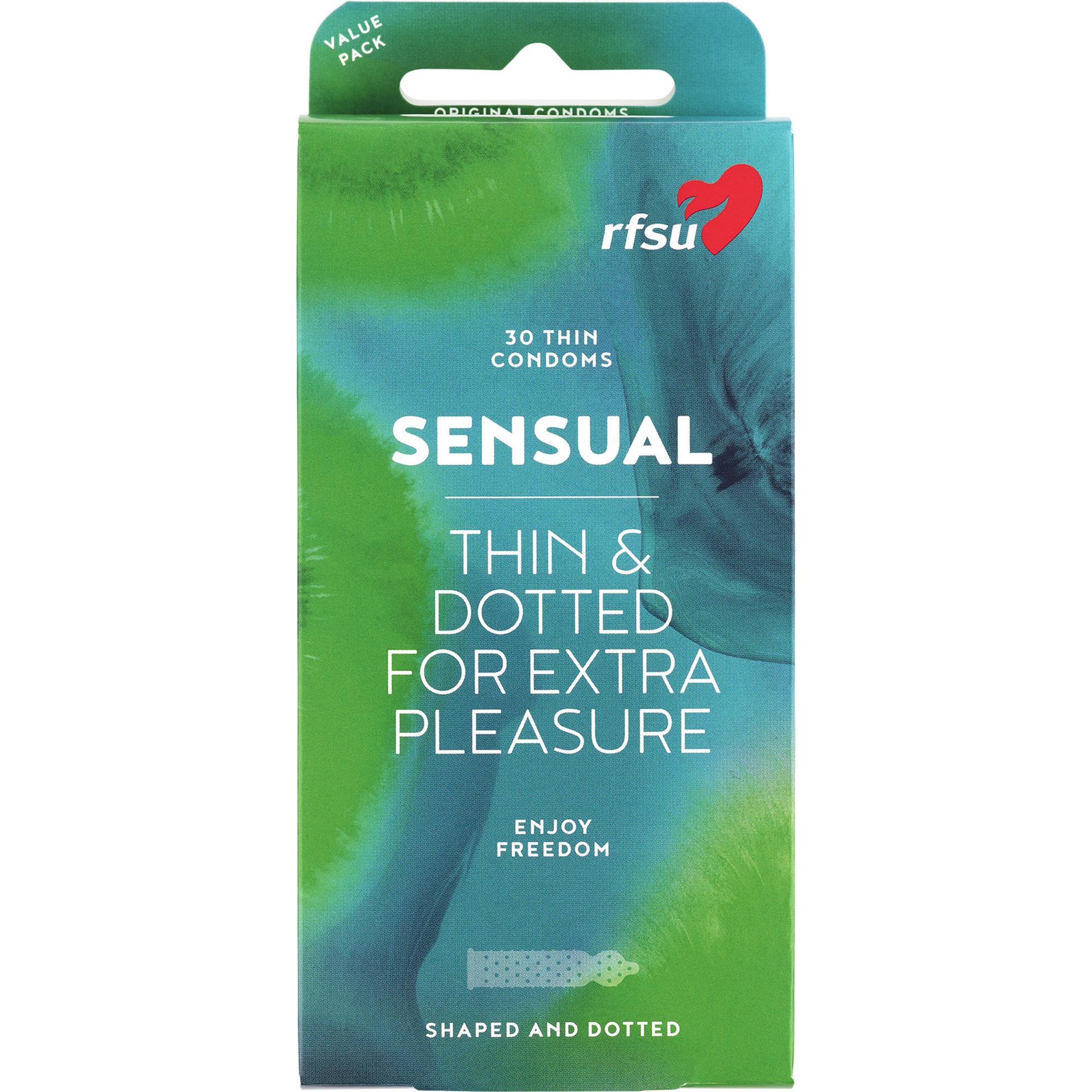 RFSU Sensual - 30-pack | Kondomer | Intimast