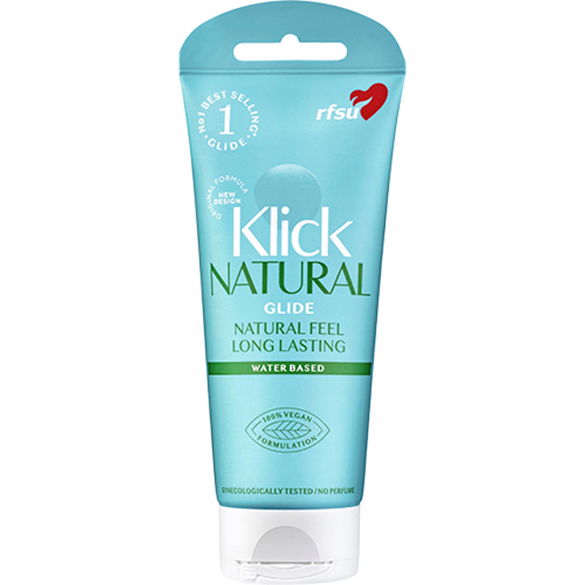 RFSU Klick Natural Glide 100ml | Massageolja | Intimast