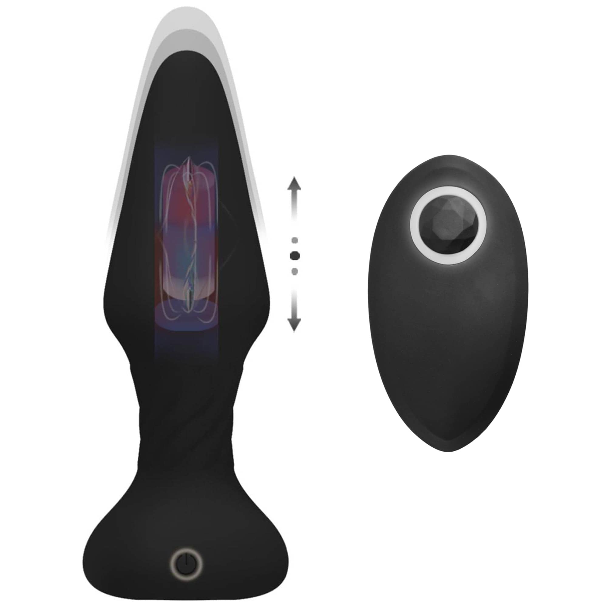 Good Vibes - Thrusting Plug | Buttplug med vibrator | Intimast