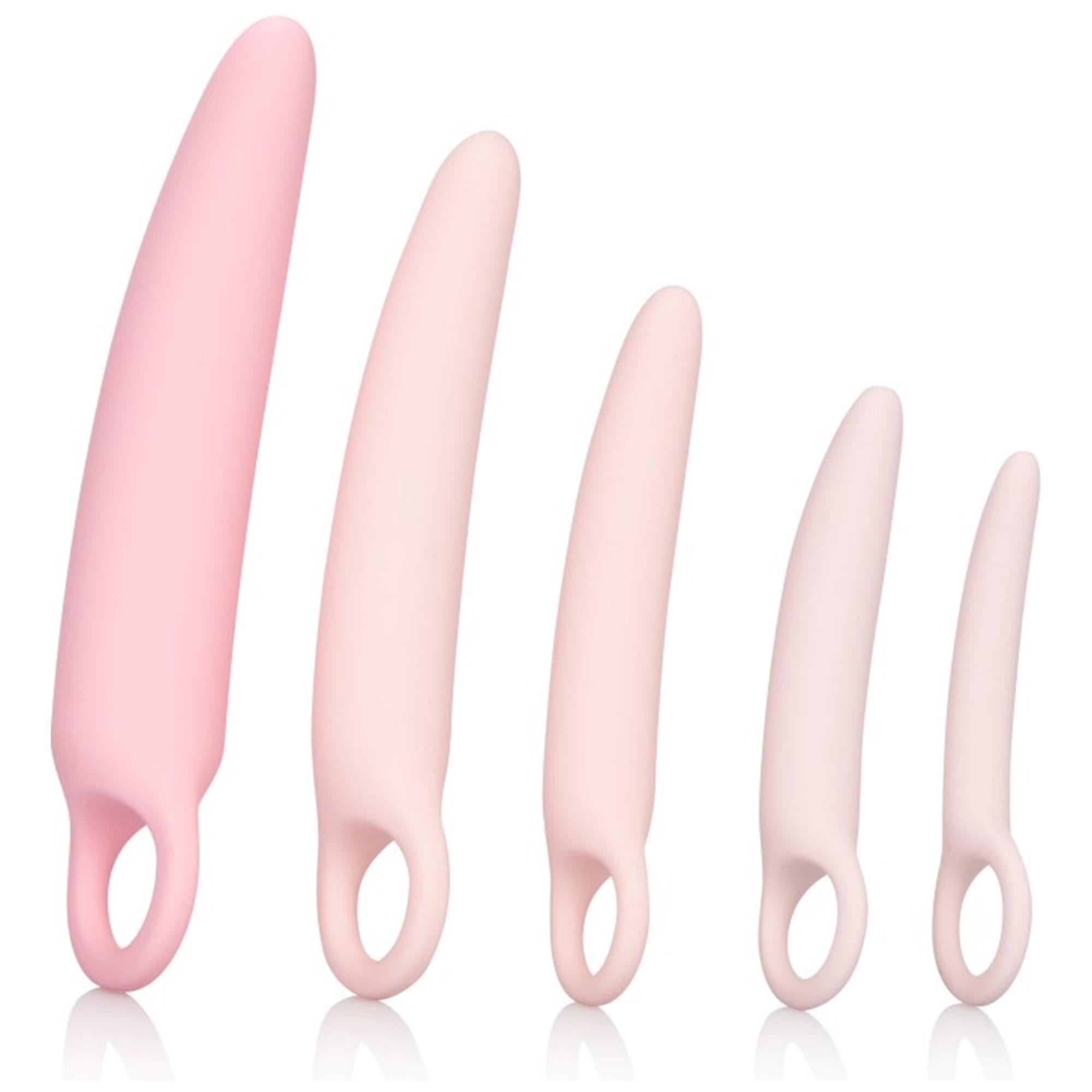 Inspire Silicone Dilator 5 Pcs Set Pink | Dildo | Intimast