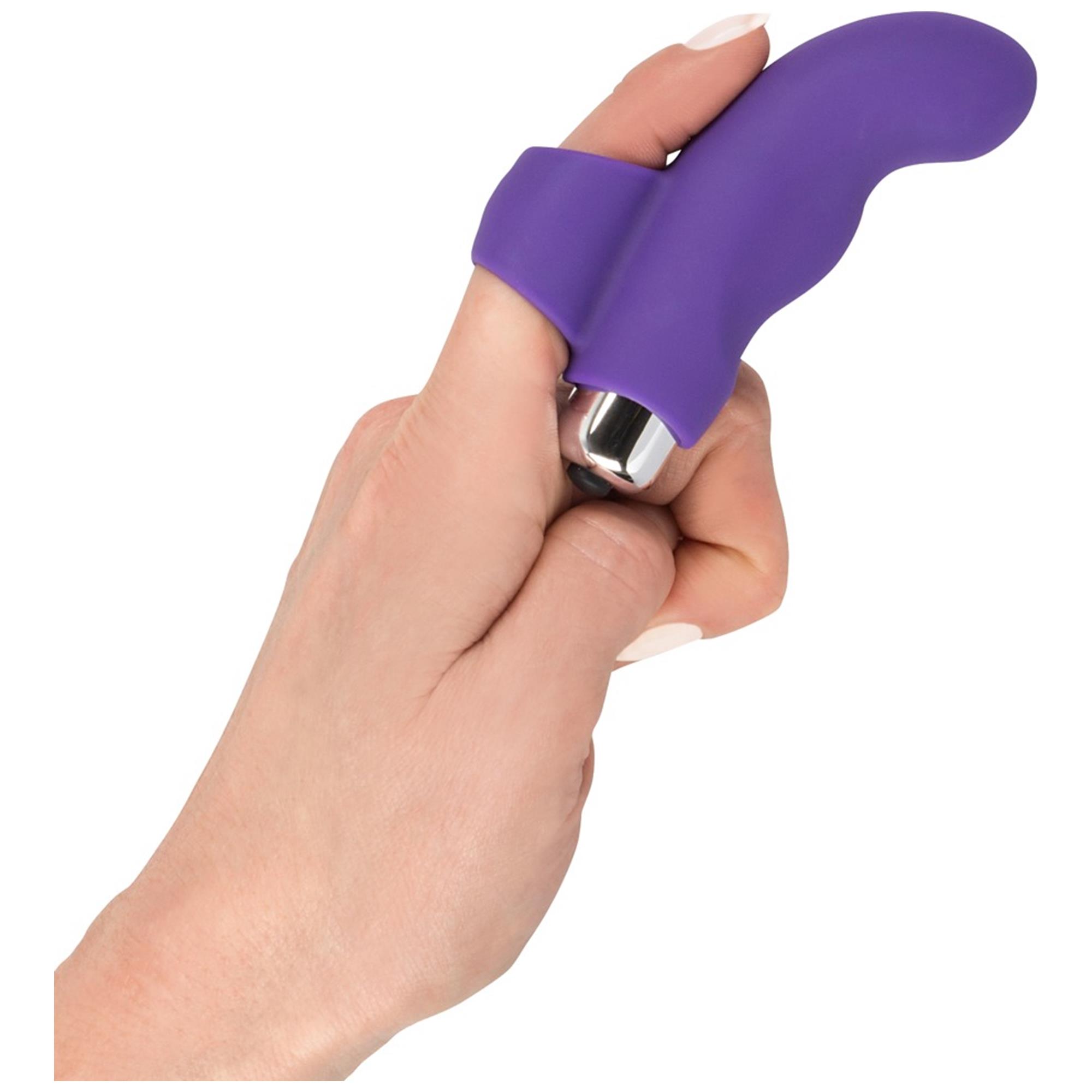 Finger Vibrator Silicone Lila | Fingervibrator | Intimast