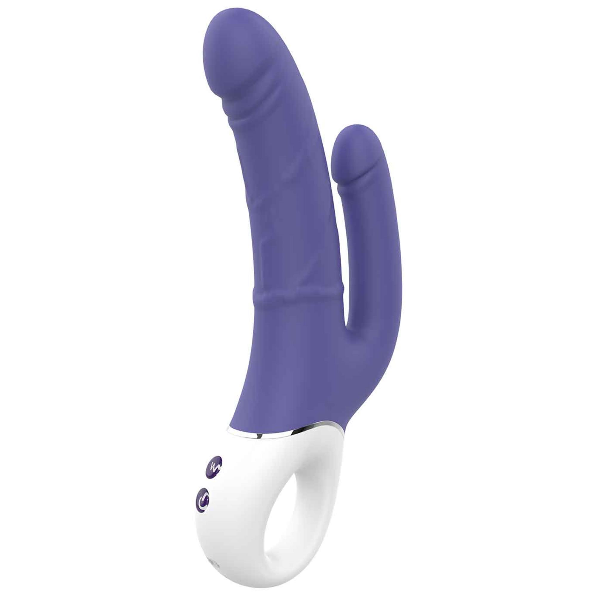 Vibes Of Love Double Pleasure Purple | Dubbeldildo | Intimast