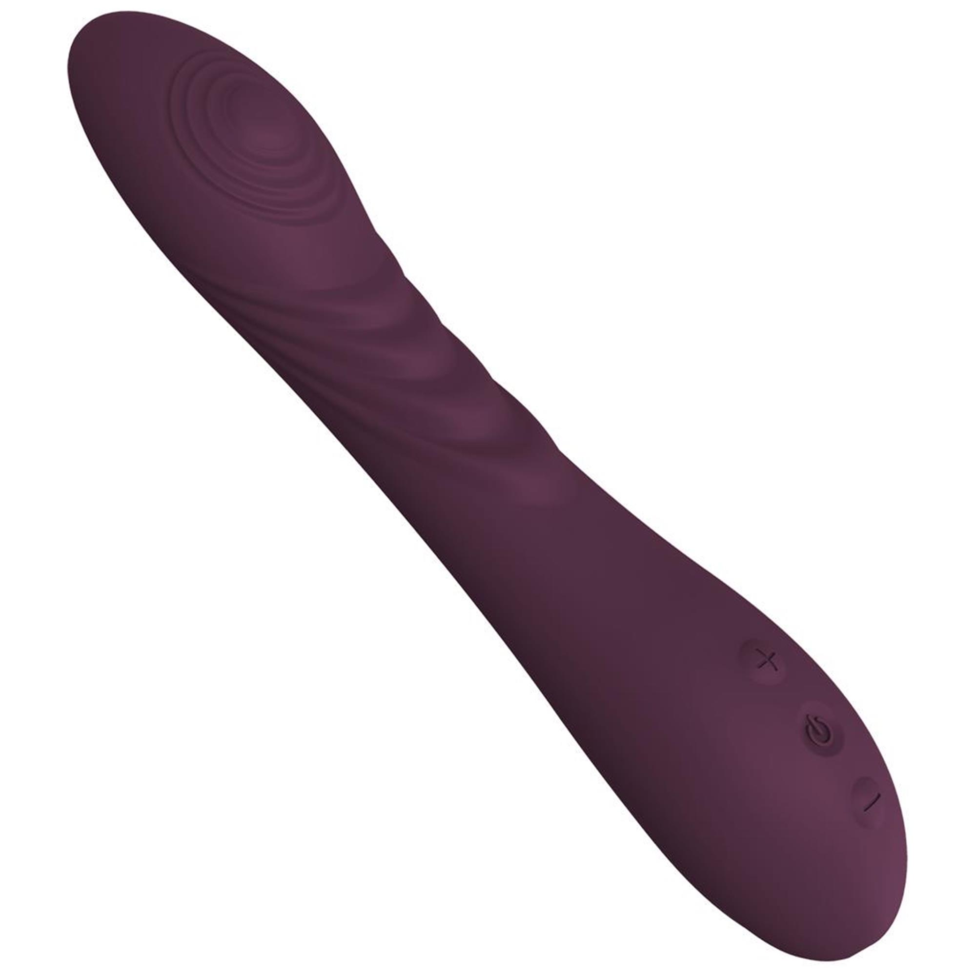 Essentials Flexible Tapping Power Vibe Purple | Vibrator | Intimast