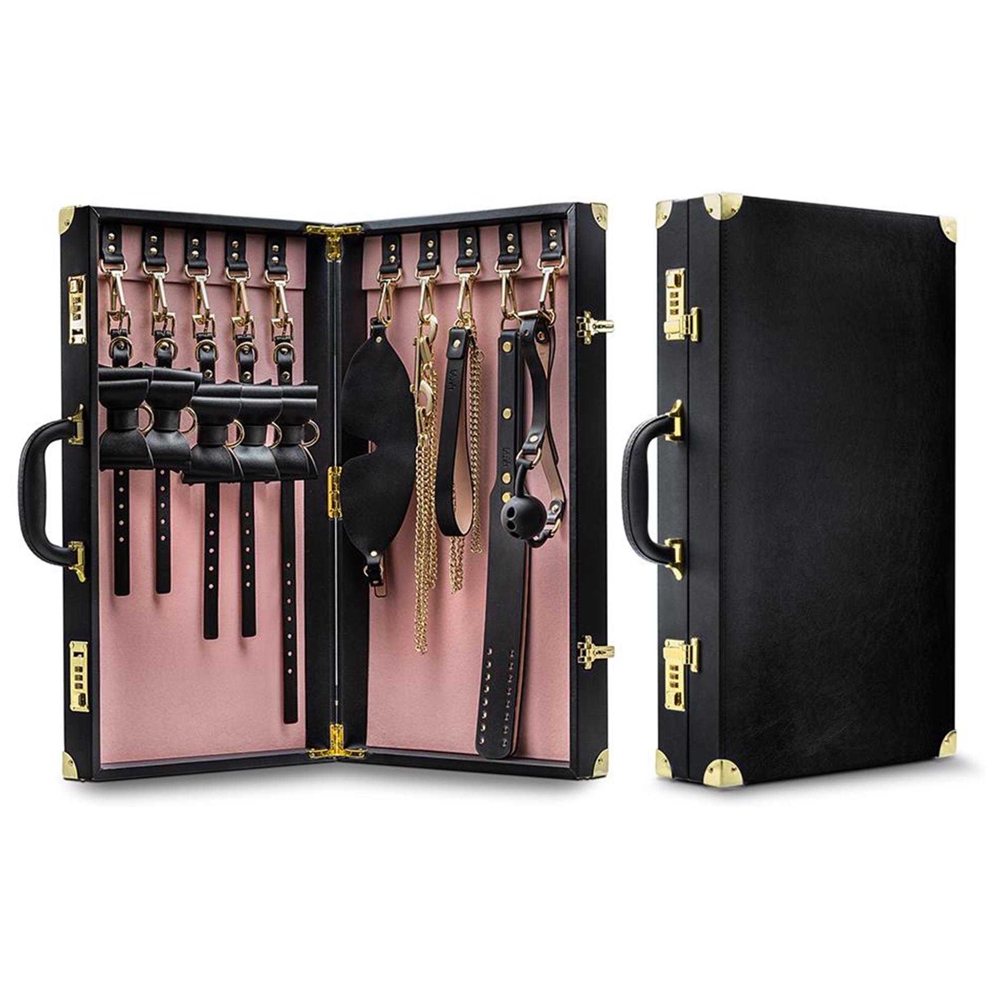 Temptasia Safe Word Bondage Kit With Suitcase Black | BDSM | Intimast