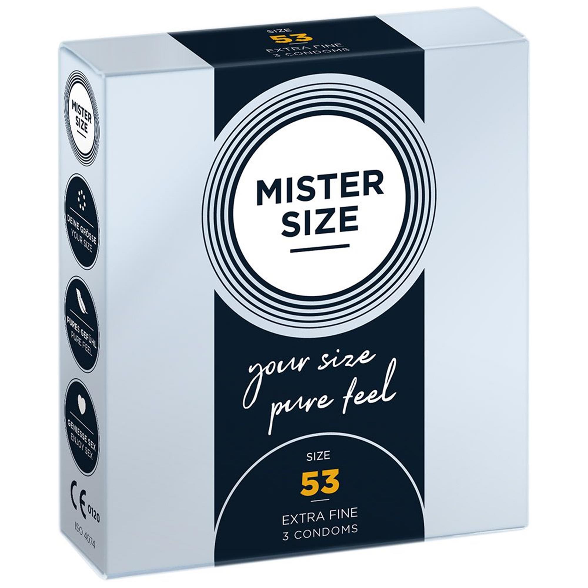 Mister Size 53mm 3-pack