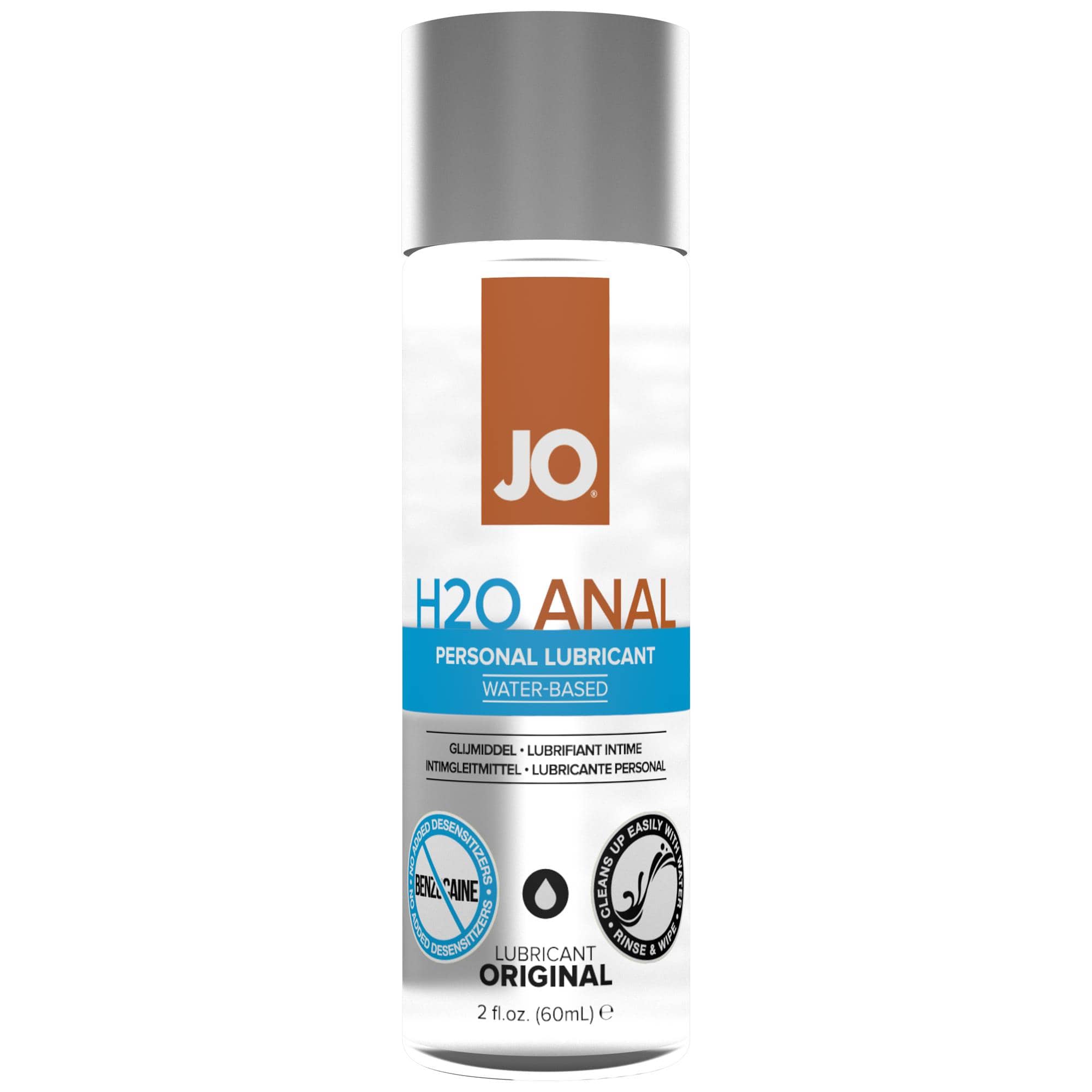 JO Anal H2O Waterbased Lube 60 ml
