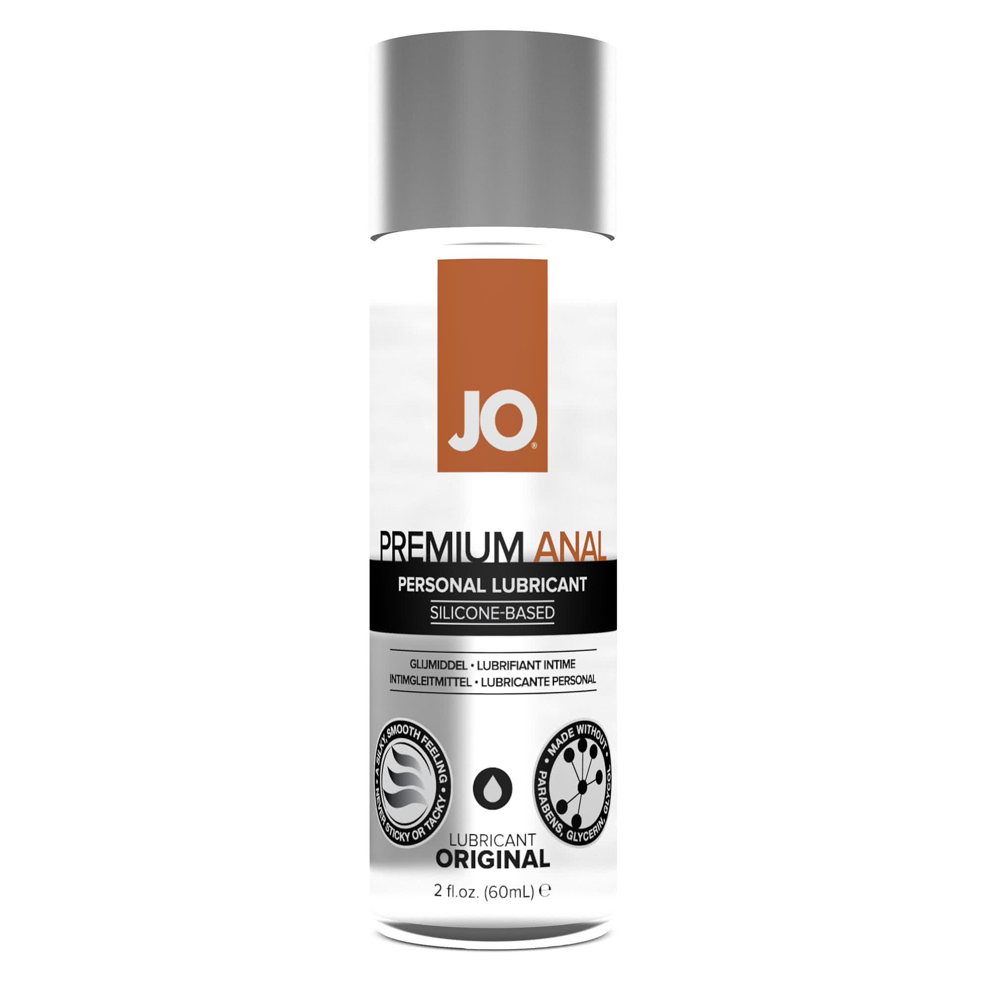 JO Anal Premium - 60 ml | Silikonbaserat analglidmedel | Intimast