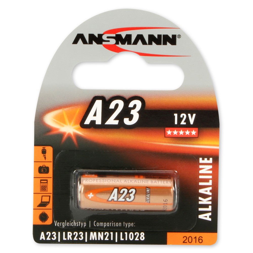 Batteri A23 12V (Ansmann) Batteri A23 12V (Ansmann)