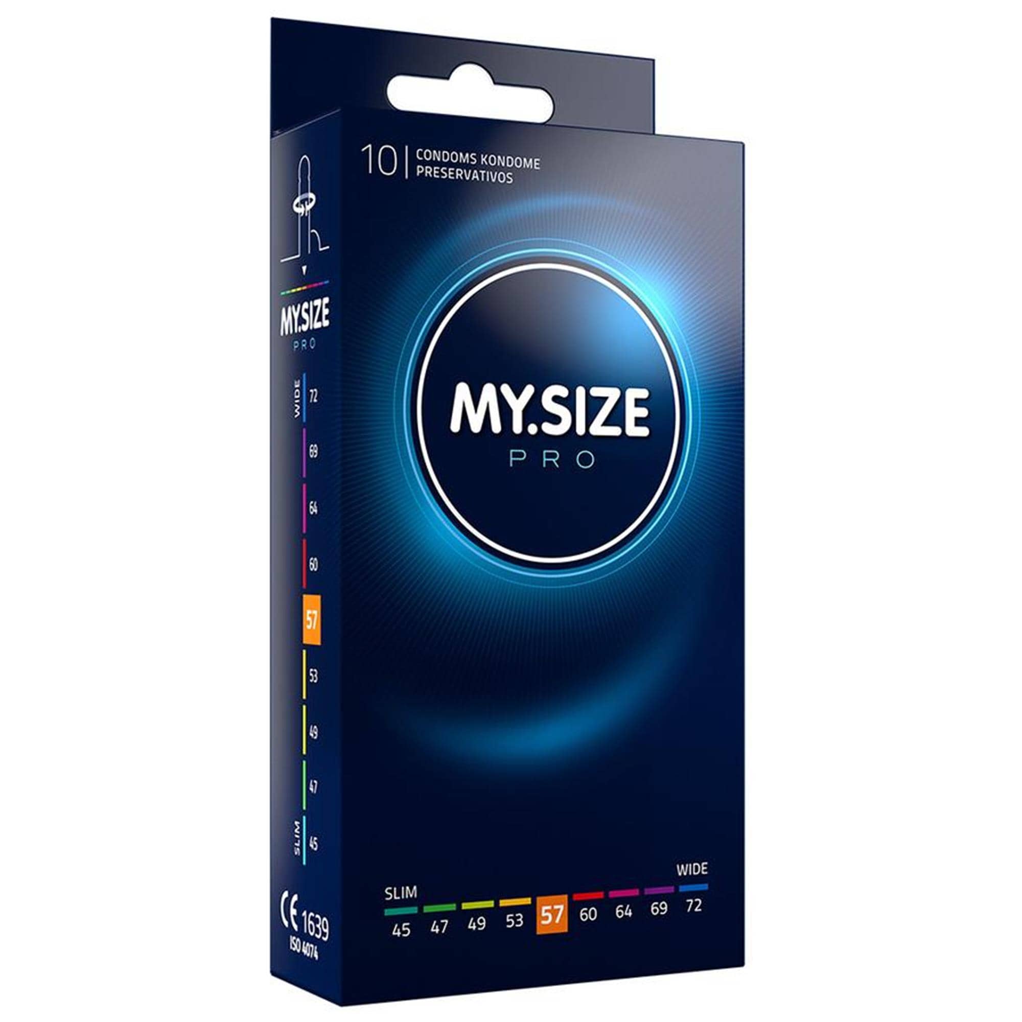 My Size Kondom 57 mm - 10-pack | Kondomer | Intimast