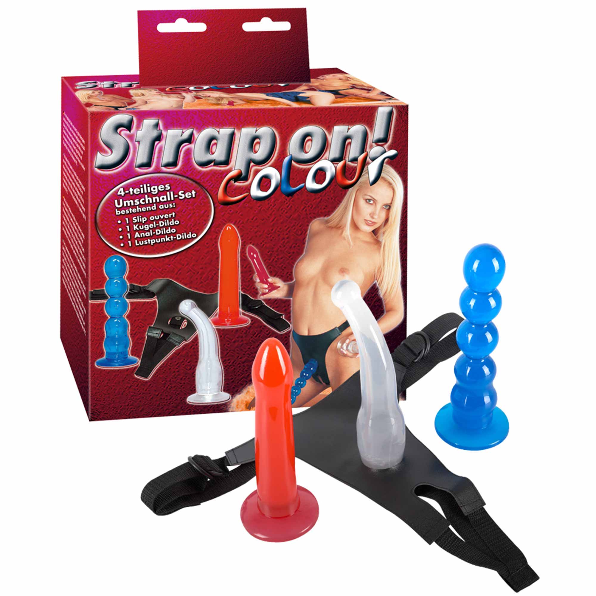 Strap-on Color 4-piece strap-on