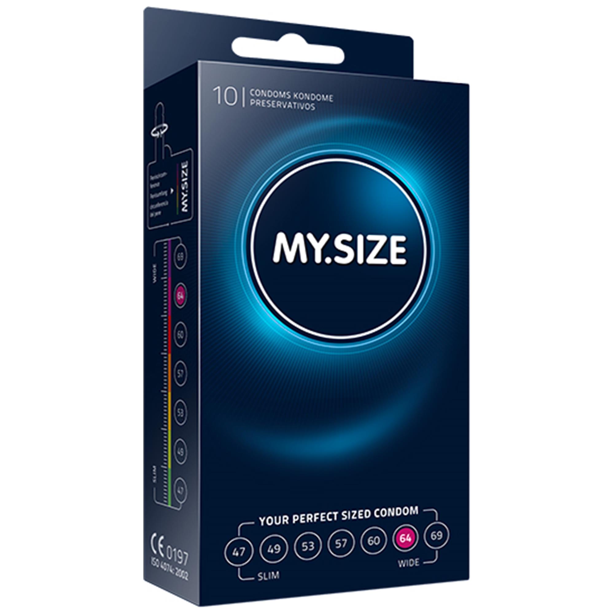 My Size Kondom 64 mm - 10-pack | Kondomer | Intimast