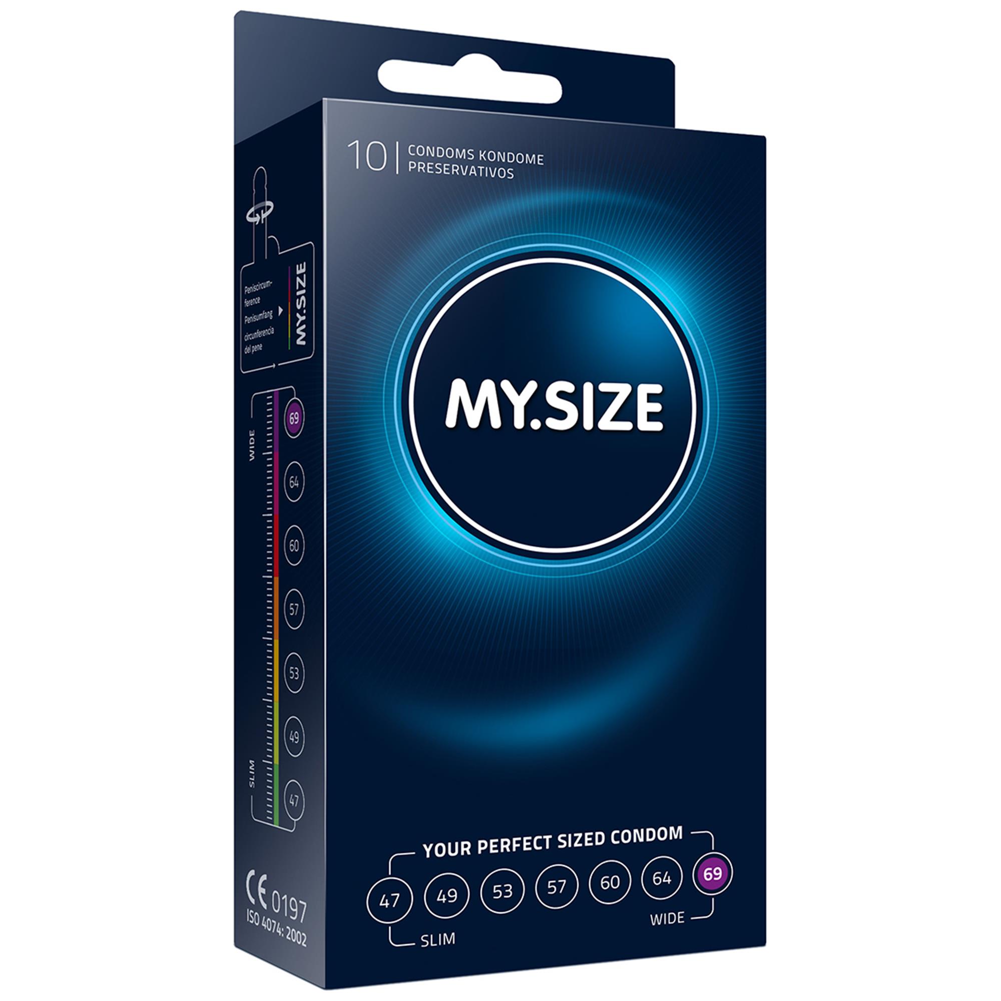 My Size Kondom 69 mm - 10-pack | Kondomer | Intimast