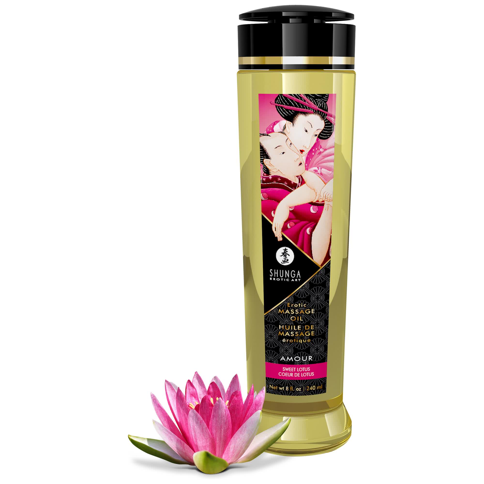 Massage Oil Amour Sweet Lotus | Massageolja | Intimast