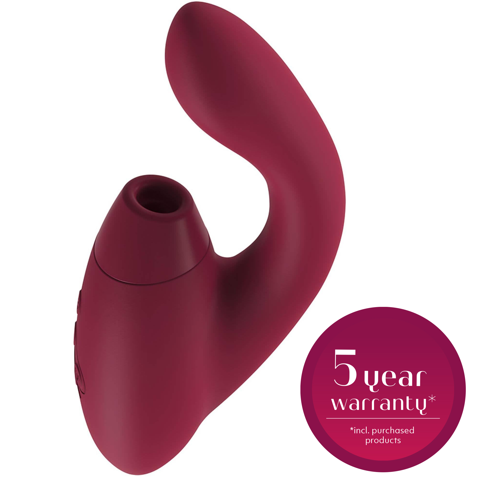 Womanizer Duo 2 Bordeaux | Lufttrycksvibrator | Intimast