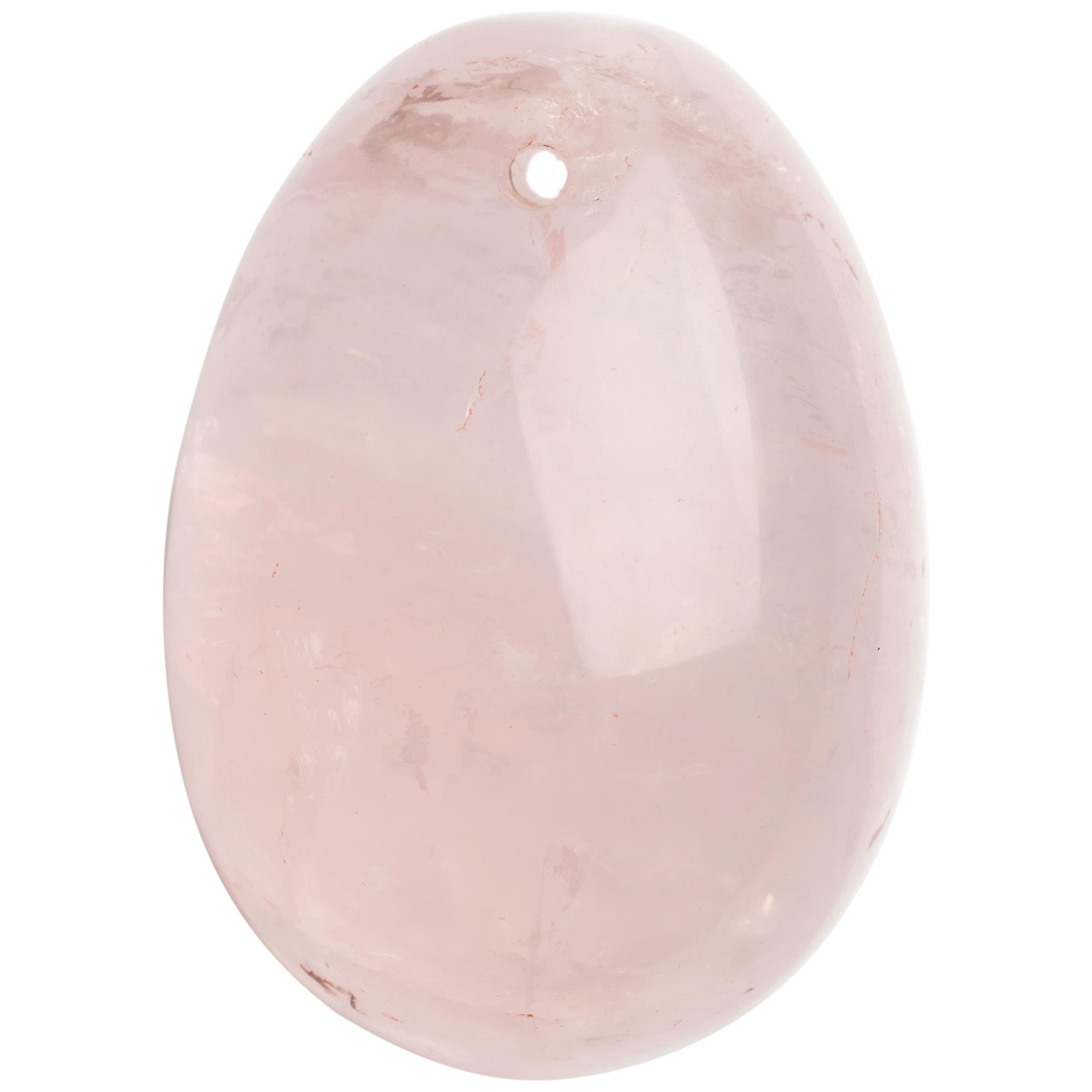 Yoni Egg Rose Quartz M | Geishakulor / Knipkulor | Intimast