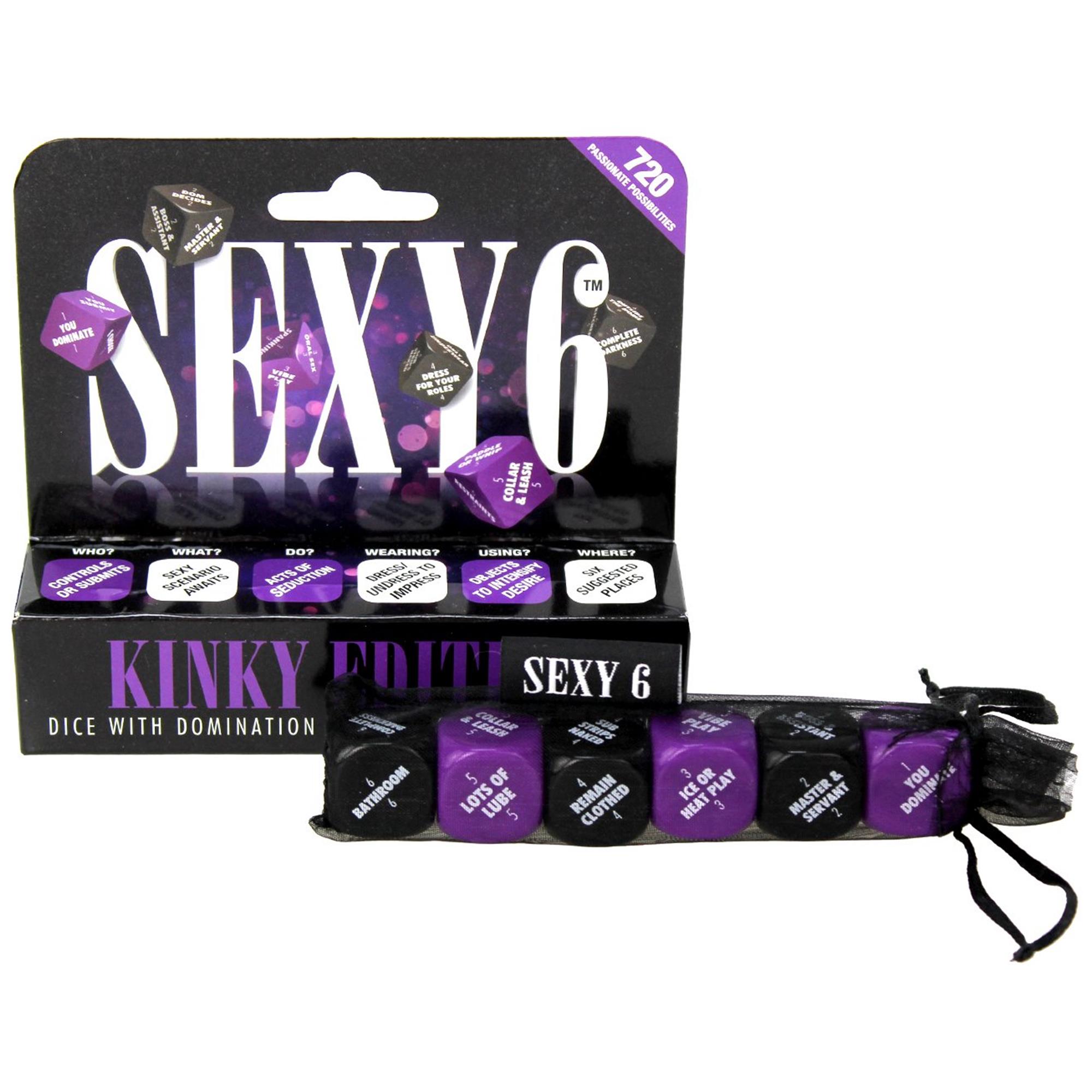Sexy 6 Dice Kinky | Sexspel | Intimast