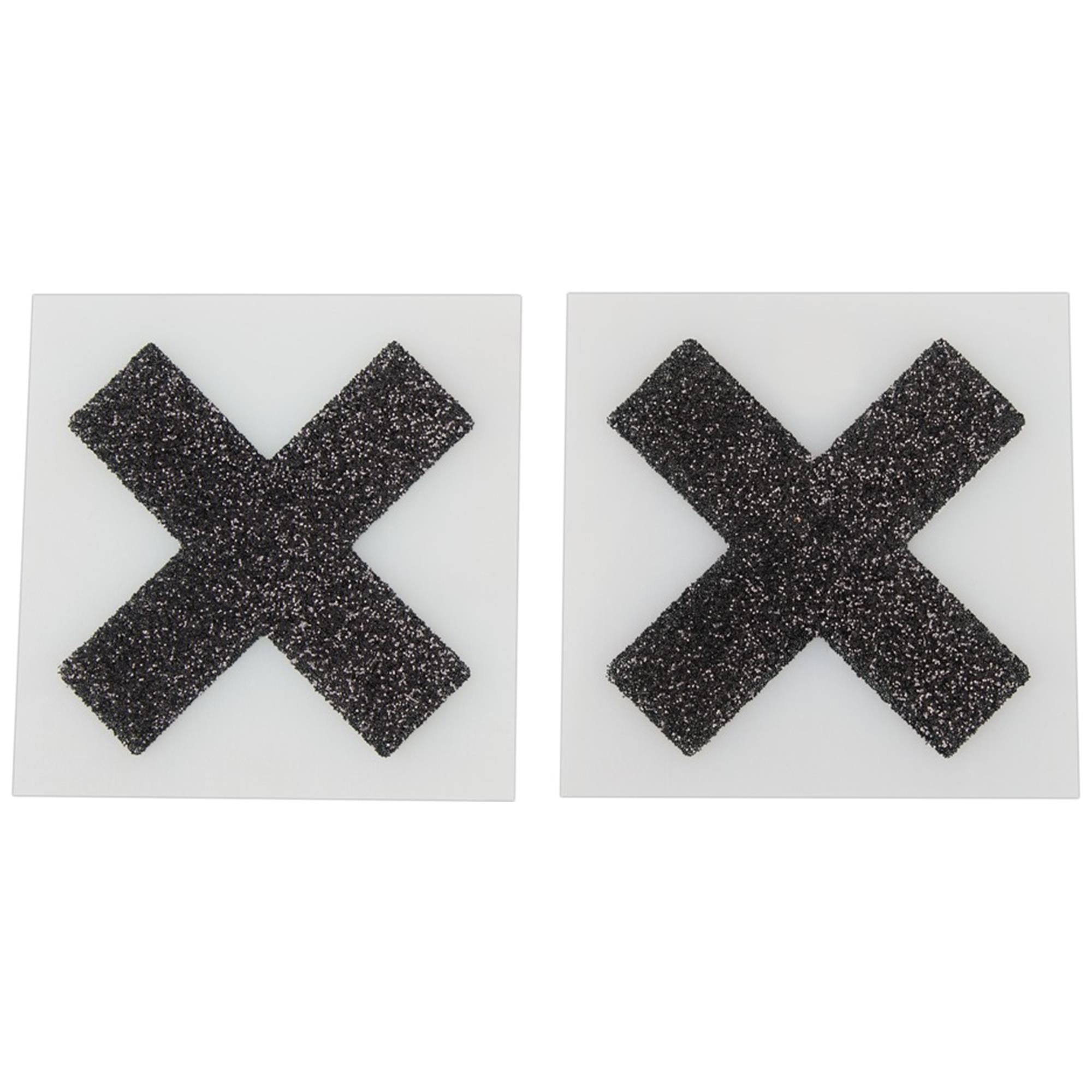 Nipple Sticker Cross Black Cottelli Collection