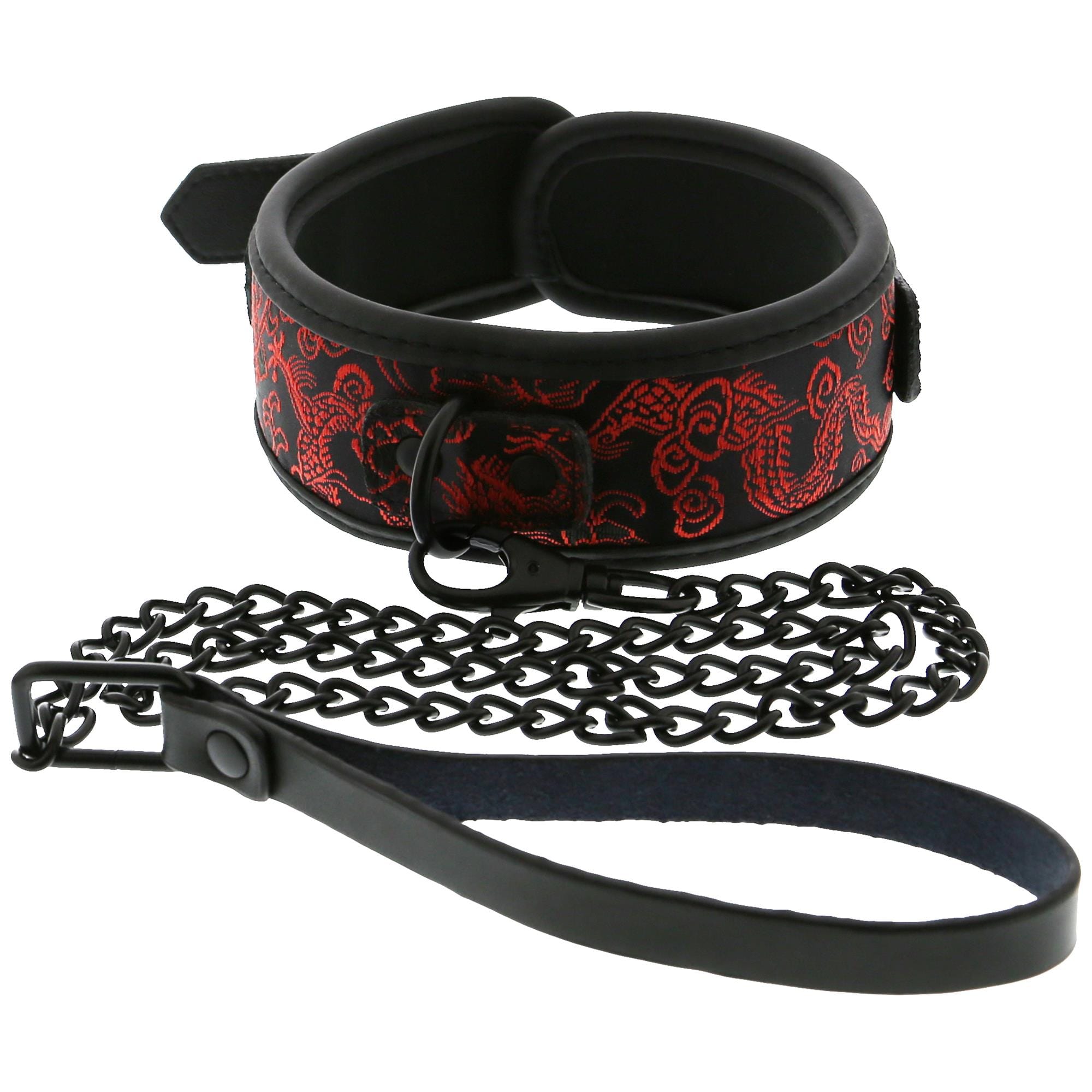 BDSM Halsband Blaze Deluxe Collar & Leash | BDSM Halsband | Intimast