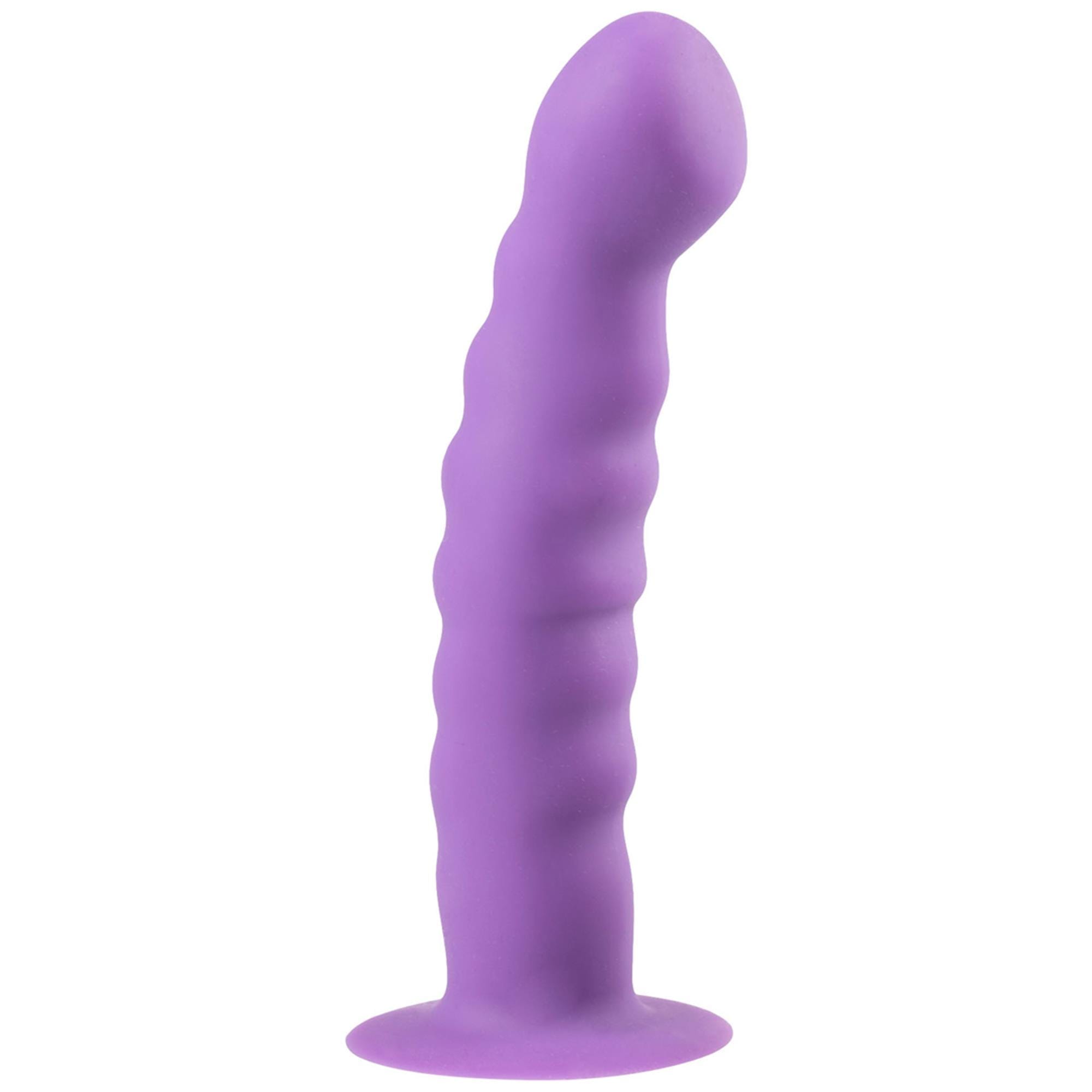 Silicone Suction Cup Dildo Purple | Dildo | Intimast