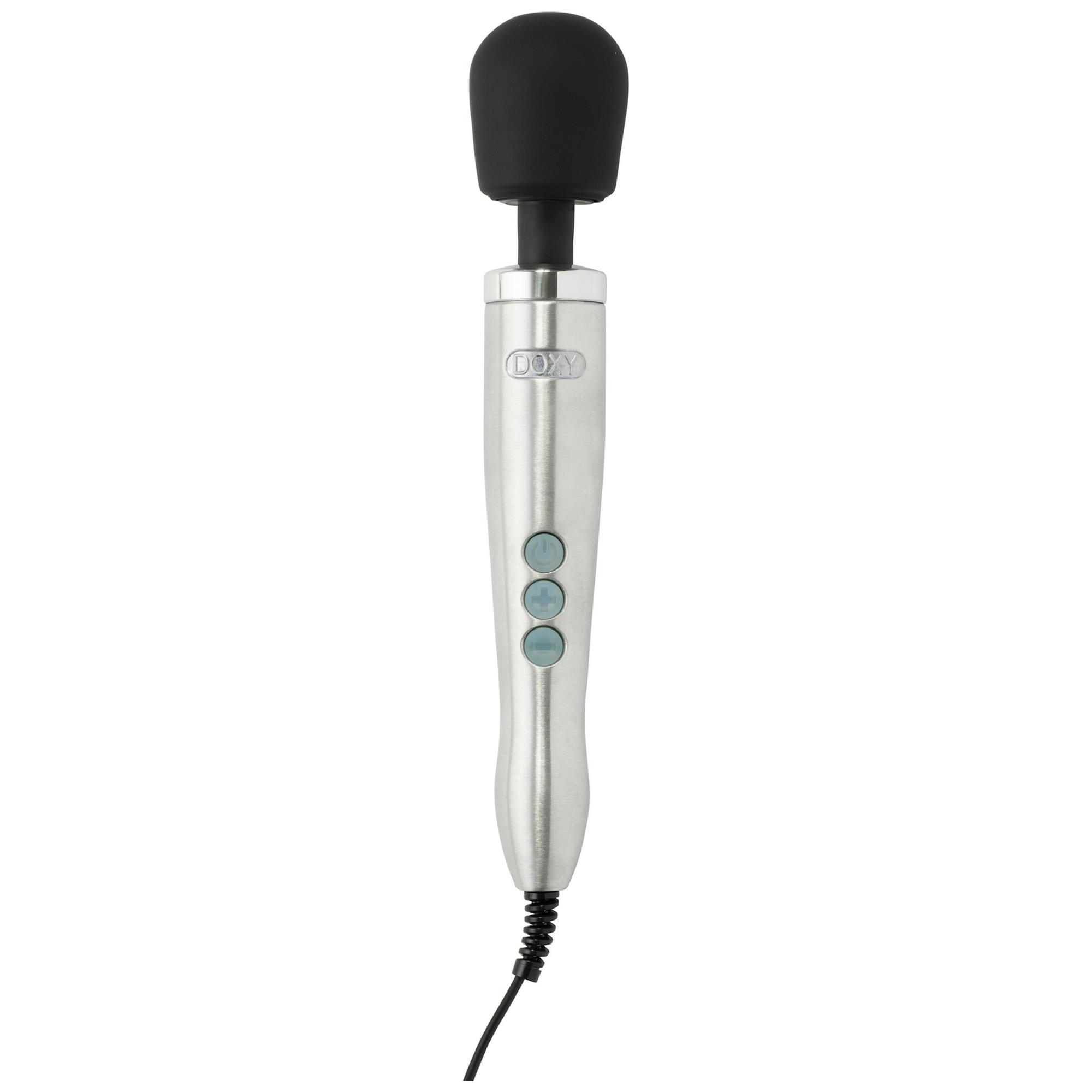 Doxy Doxy Wand Die Cast Eu Plug Silver Os | Vibrator | Intimast