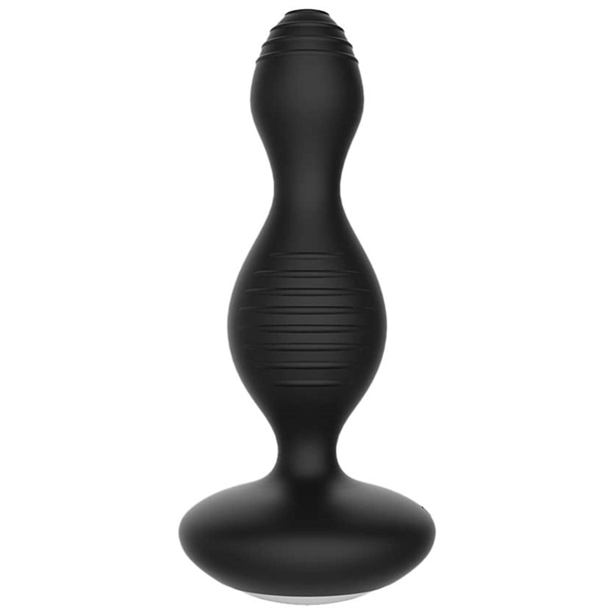 E-Stimulation Vibrating Buttplug - Black | Buttplug | Intimast