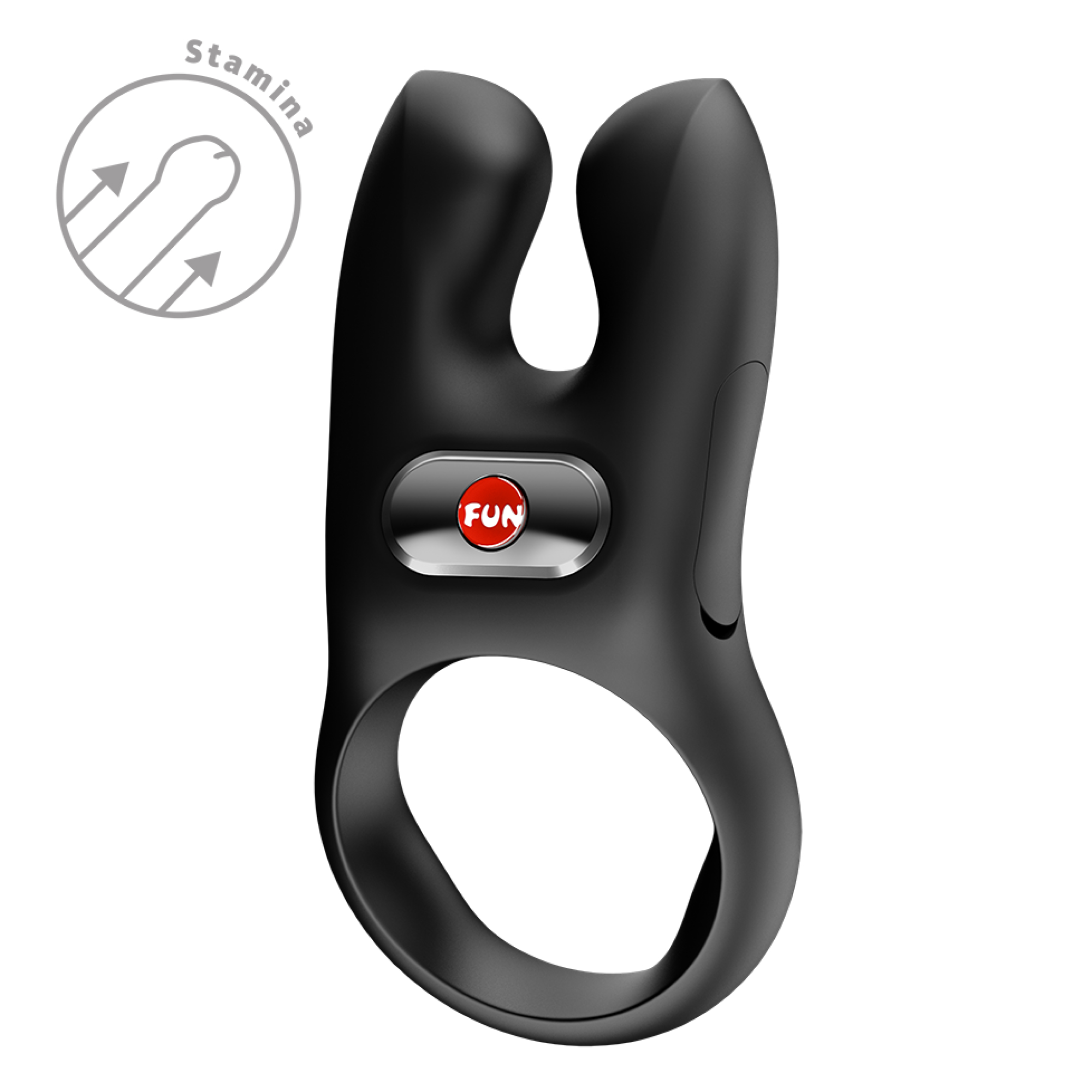 Fun Factory - NŌS Cock Ring - Black | Penisring med vibration | Intimast