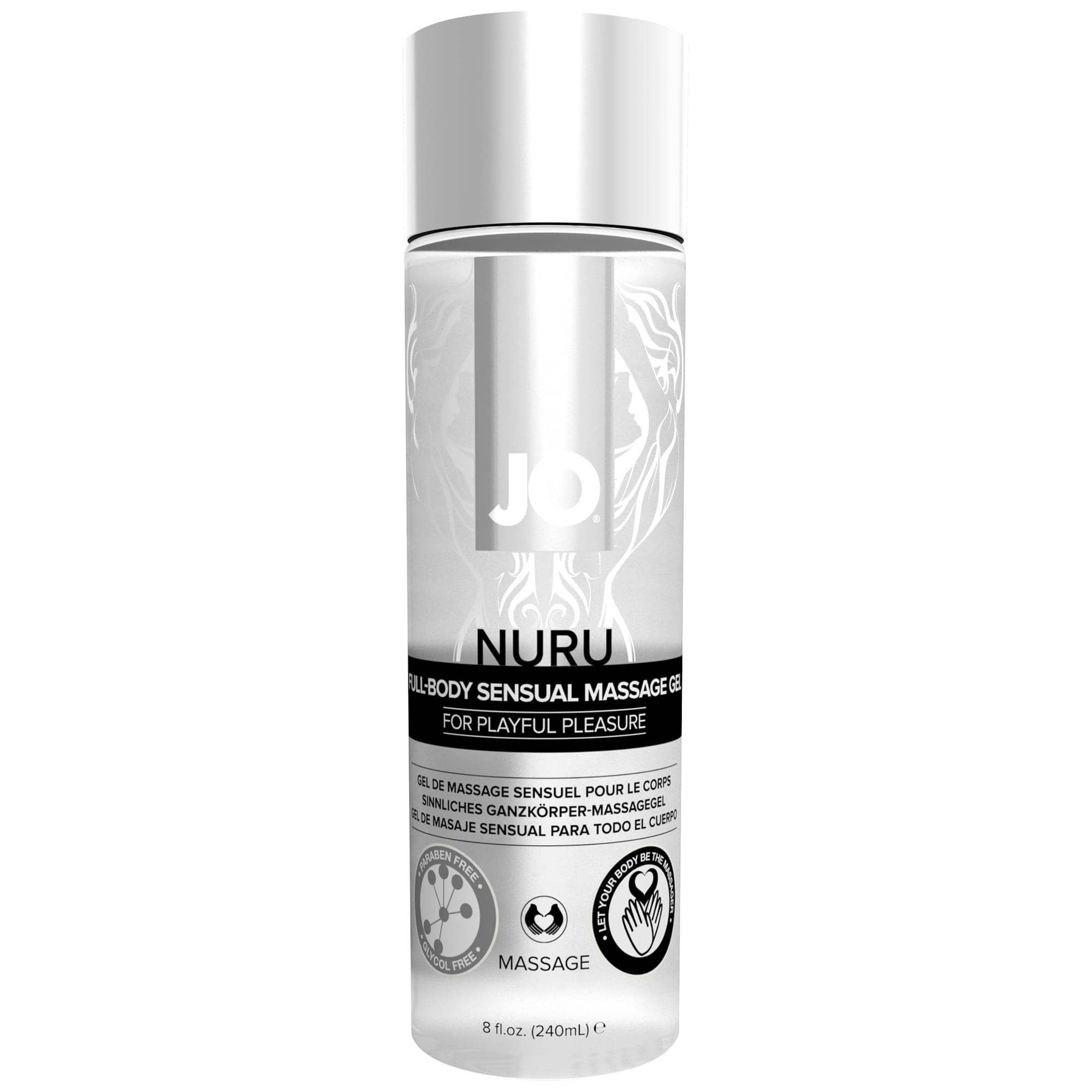 Jo Nuru Massage Gel 240ml | Massageolja | Intimast