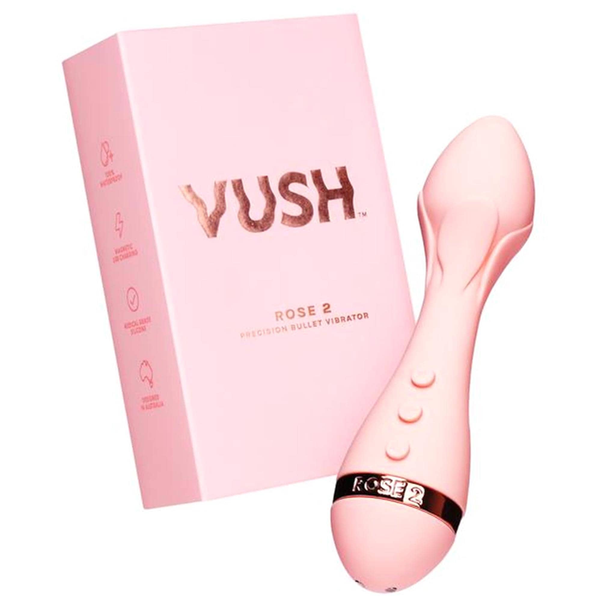 Vush Rose 2 Precision Bullet Vibrator | Bulletvibrator | Intimast