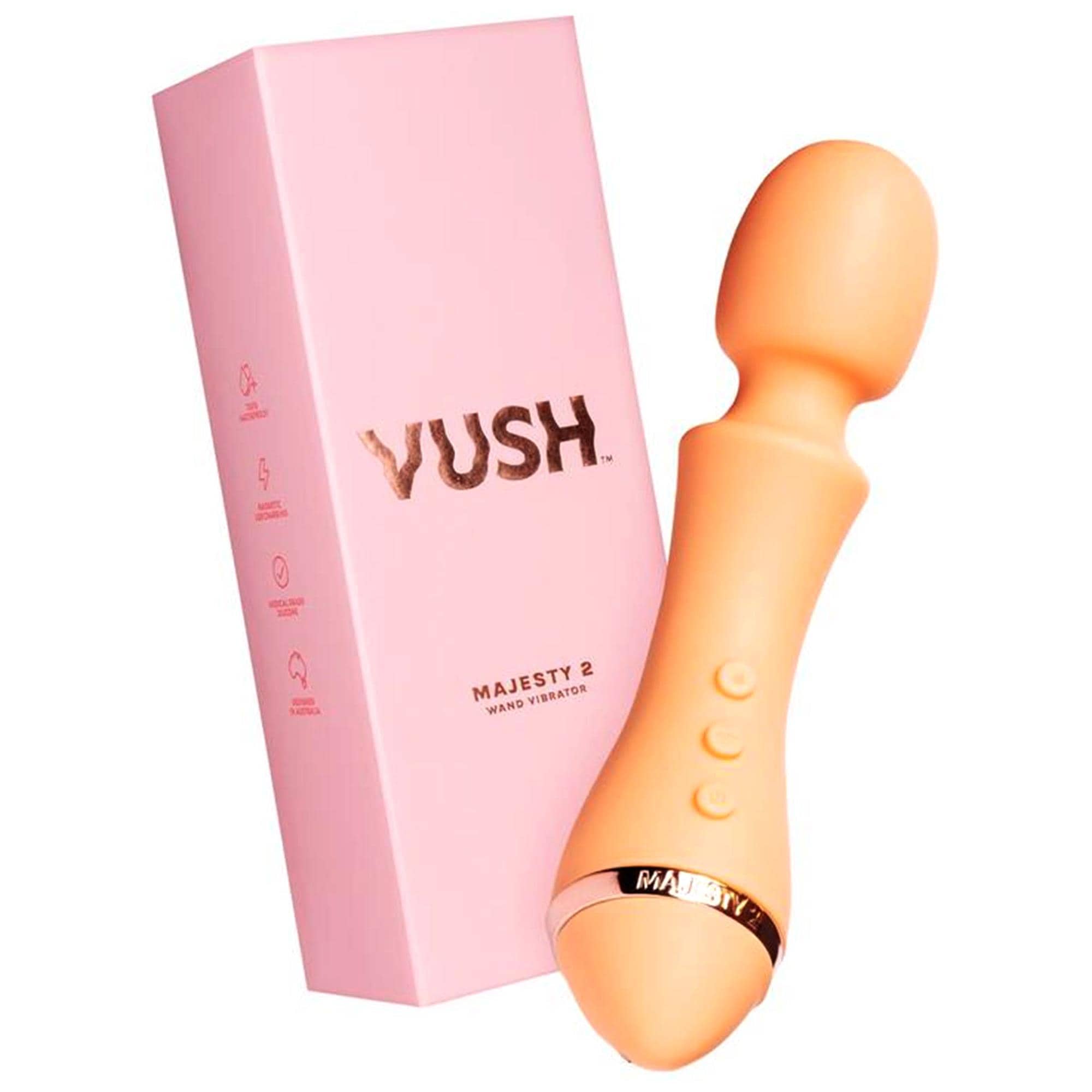 Vush Majesty 2 Wand Vibrator | Magic Wand | Intimast