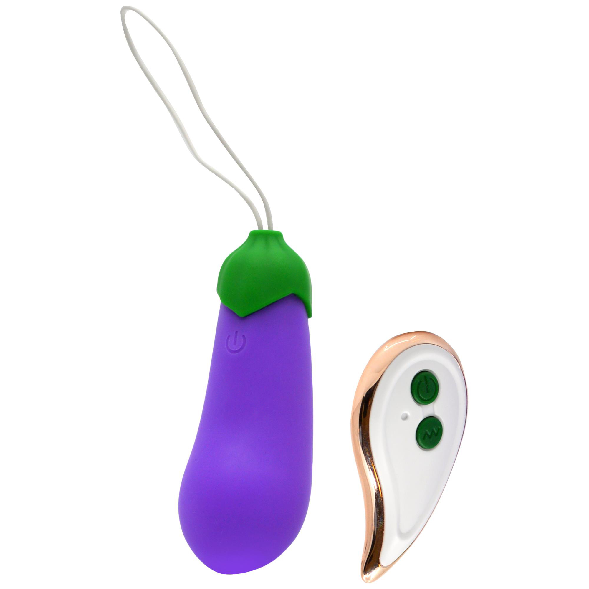 Eggplant Vibrator | Äggvibrator utan sladd | Intimast