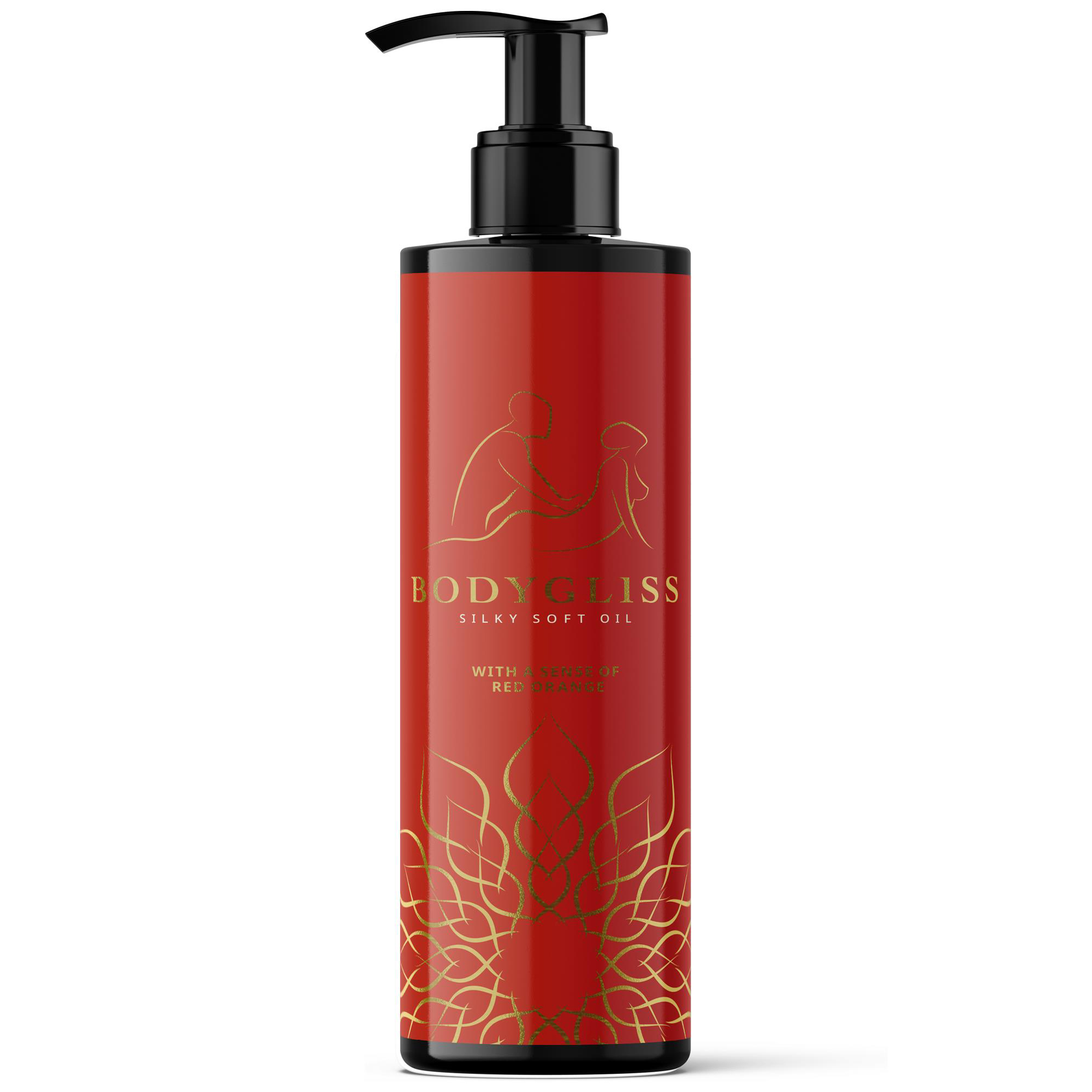 BodyGliss Massage Oil Red Orange | Massageolja | Intimast