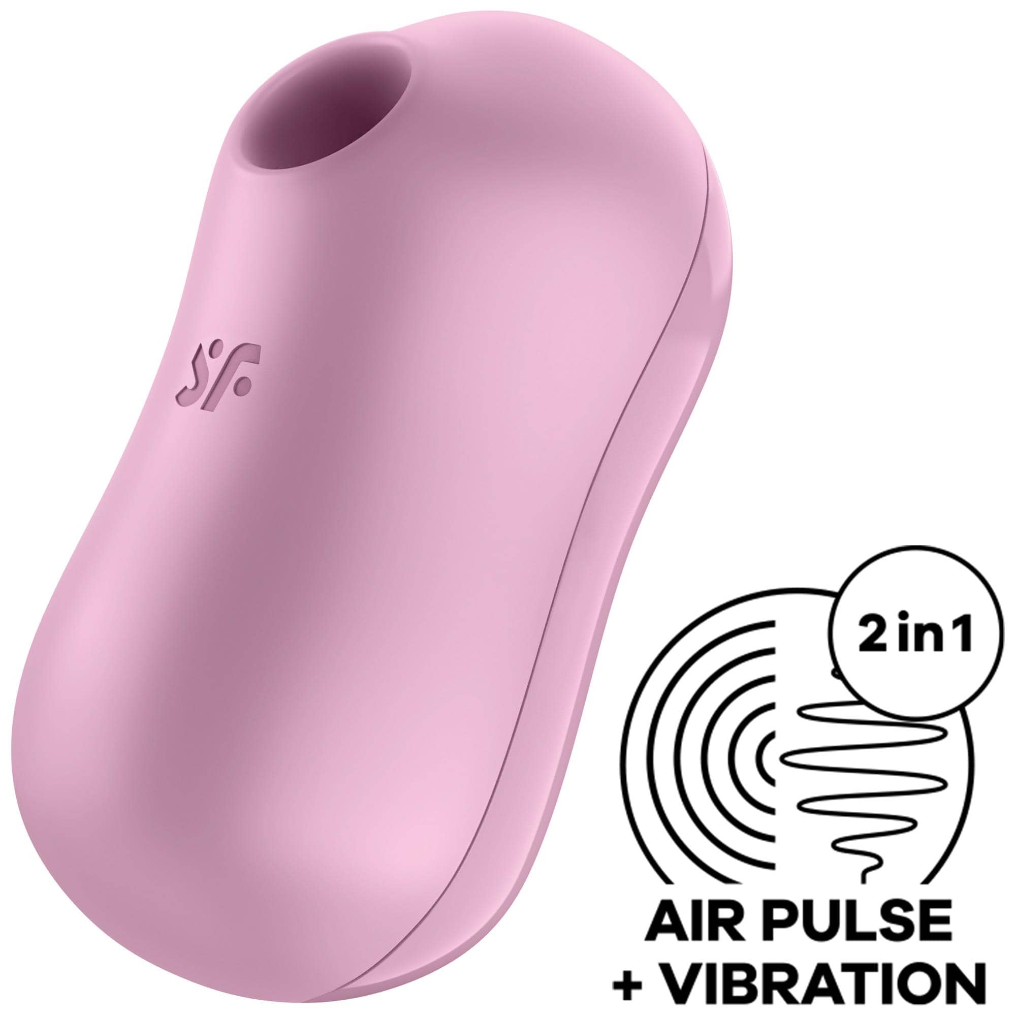 Satisfyer Cotton Candy Lilac | Lufttrycksvibrator | Intimast