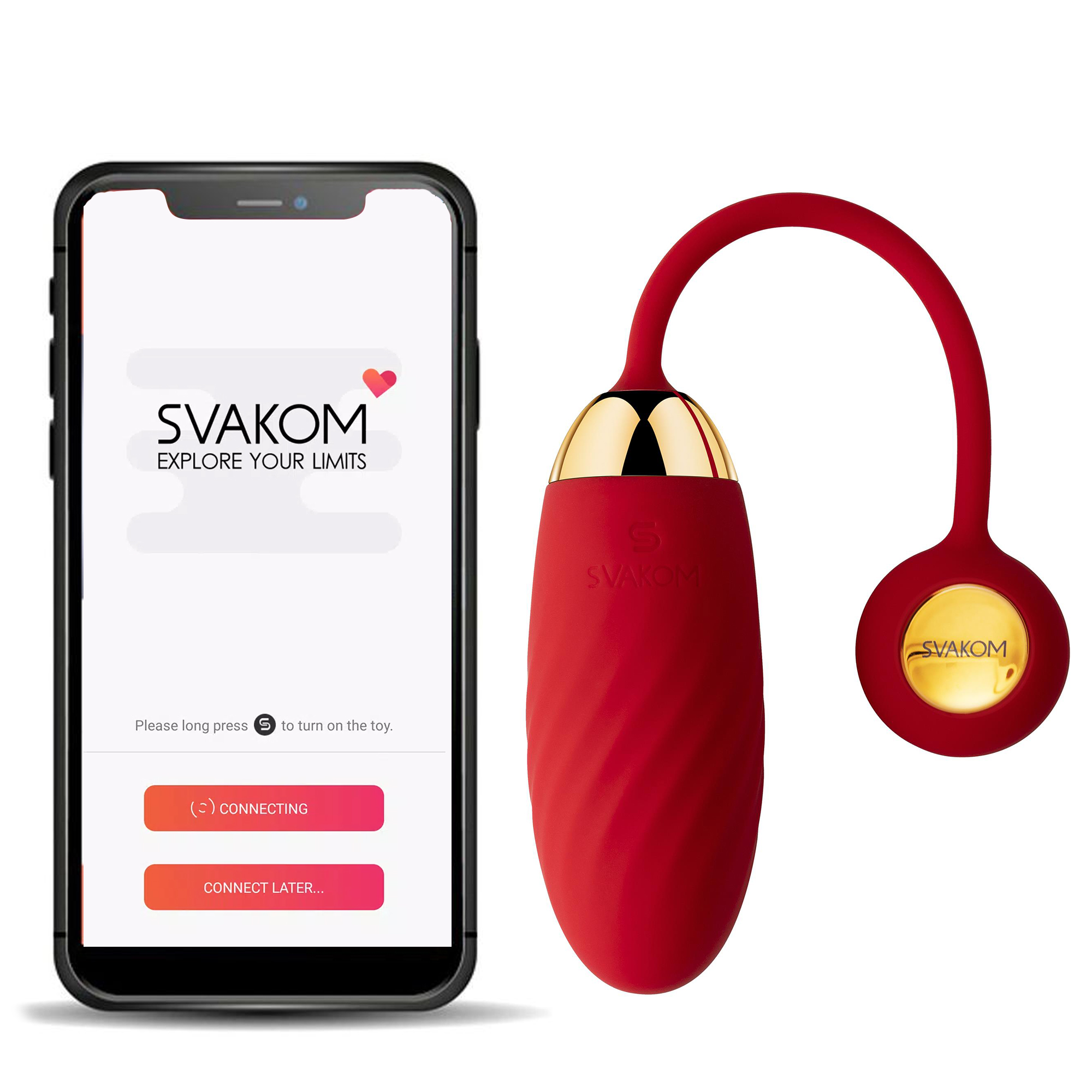 Svakom - Connexion Series Ella Neo App Controlled | Yoni ägg / Äggvibrator | Intimast