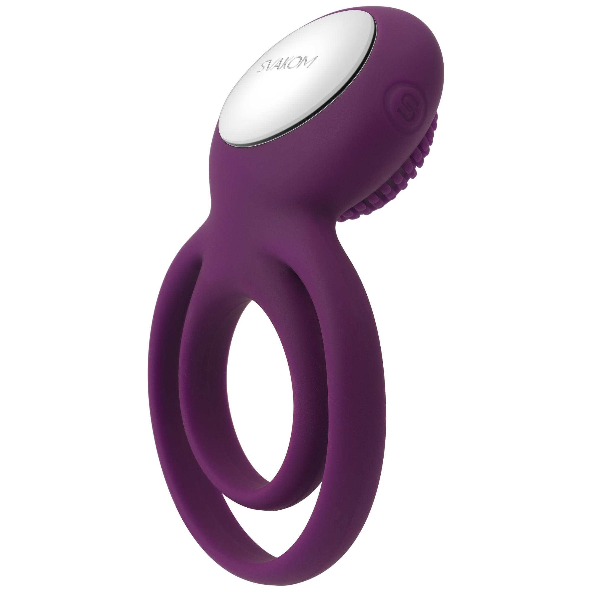 Svakom - Tammy Vibrating Ring Violet | Penisring med vibration | Intimast