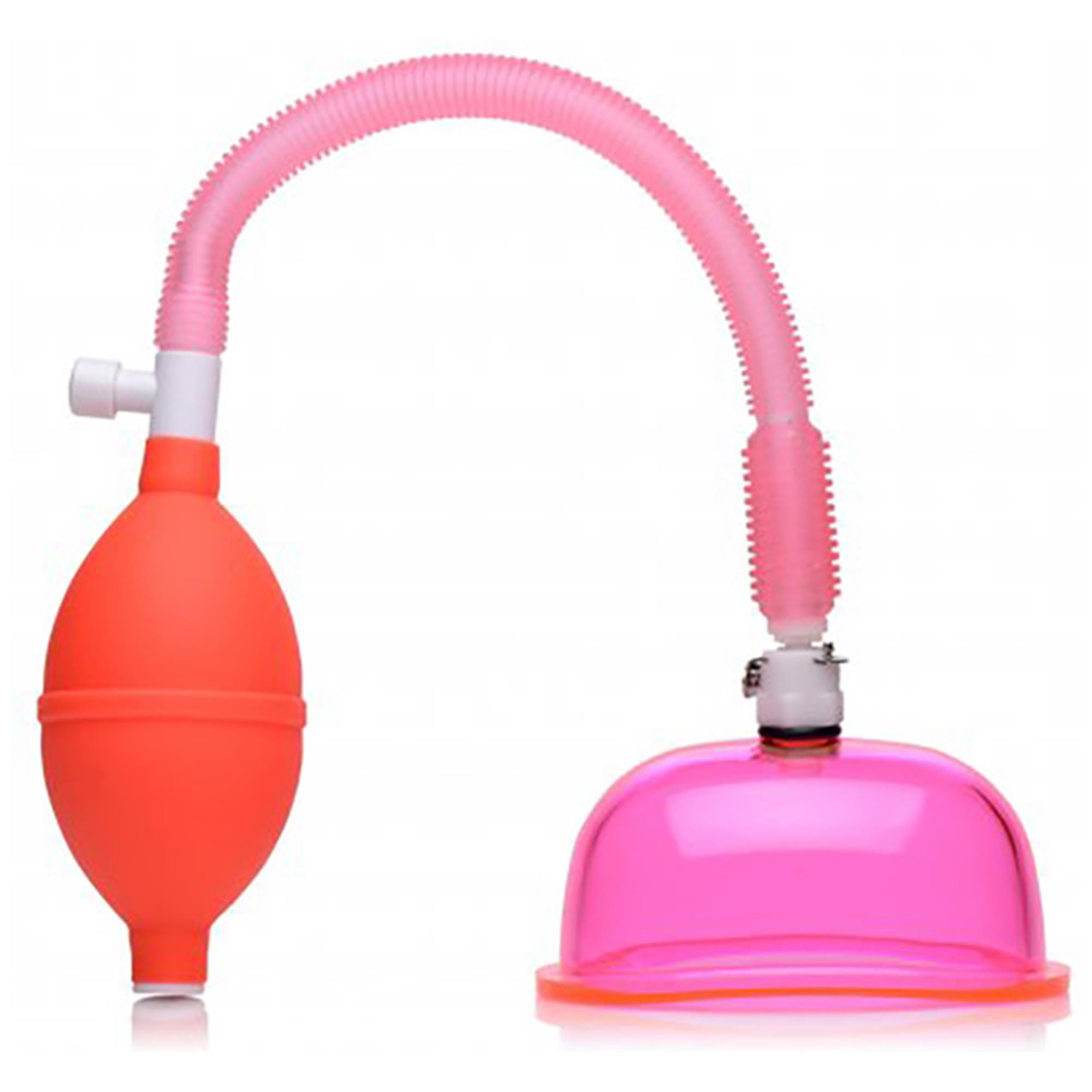 Vaginal Pump with 3.8 Inch Small Cup - Pink