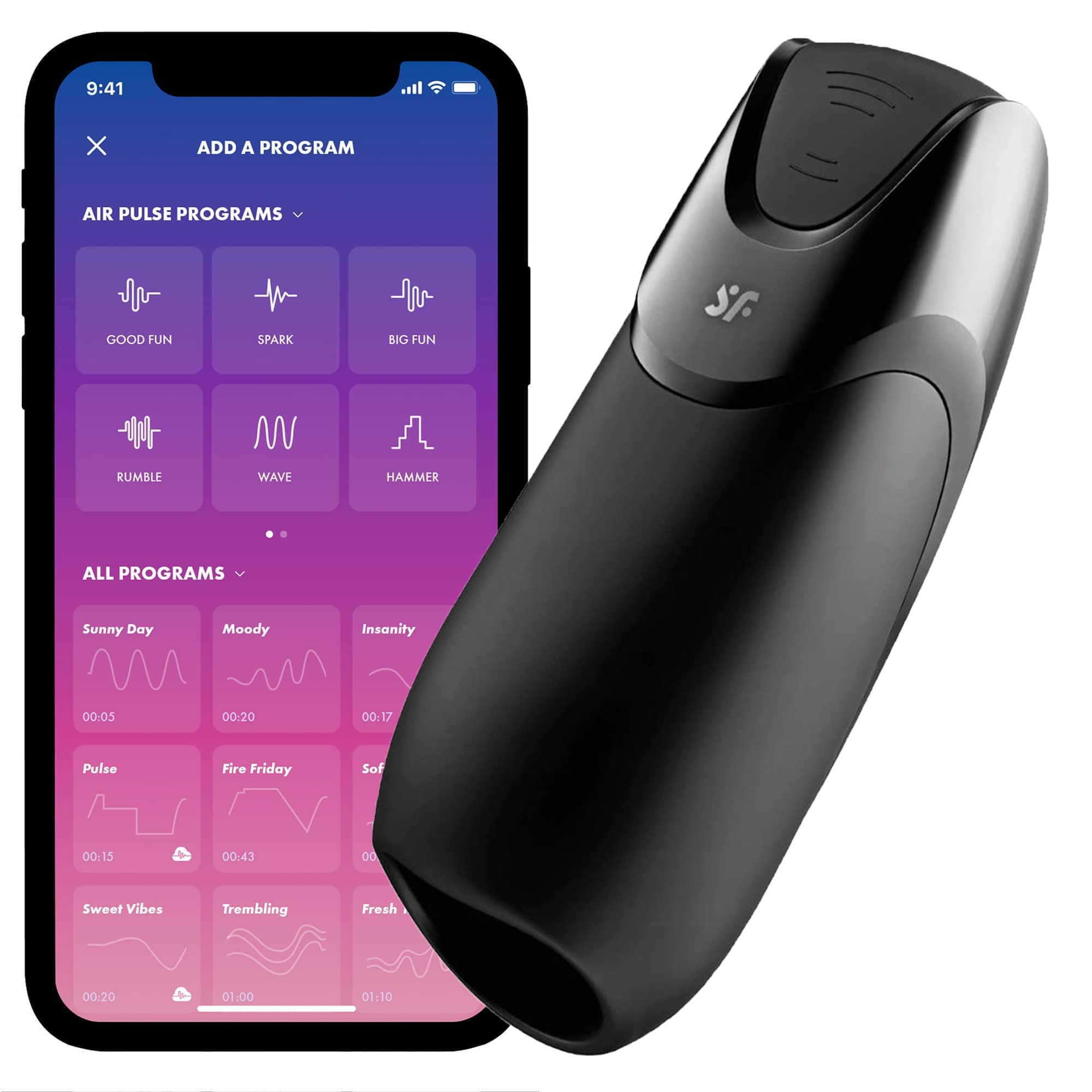 Men Vibration+ Connect App | Lösvagina med vibrator | Intimast