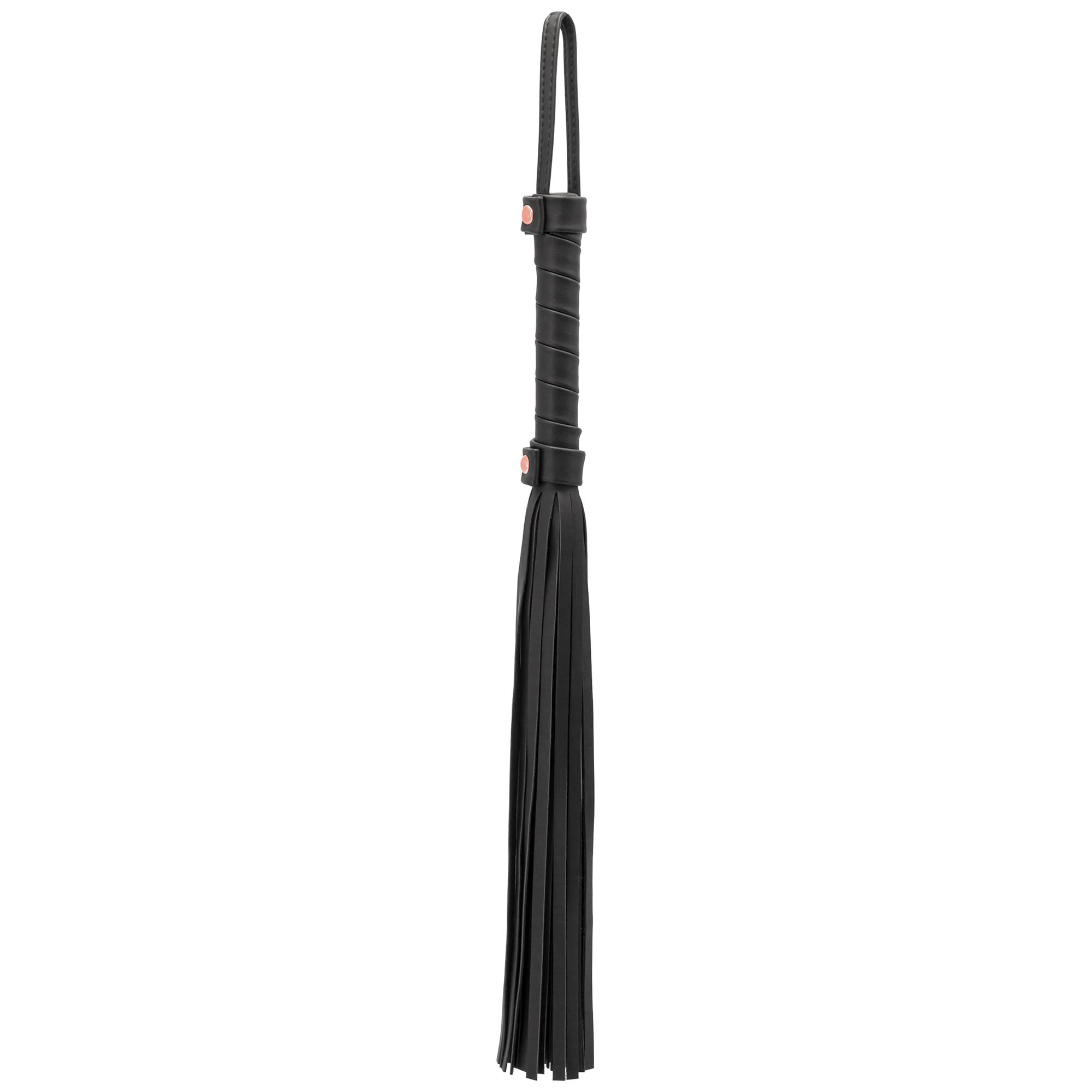 Bondage Couture Flogger Black | Piska | Intimast