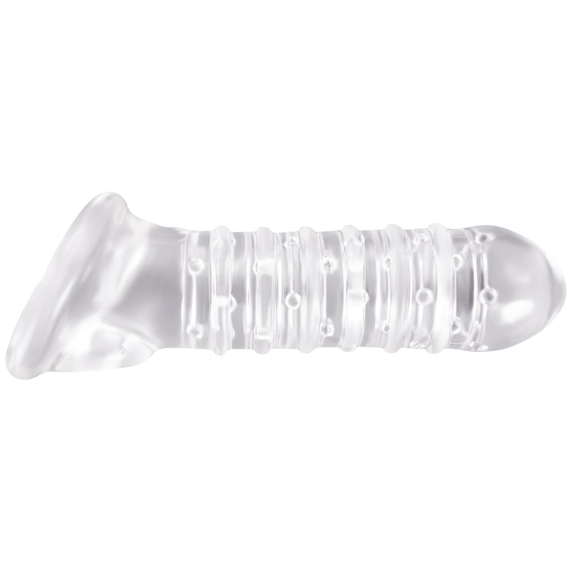 Renegade Ribbed Extension Clear | Penissleeve | Intimast