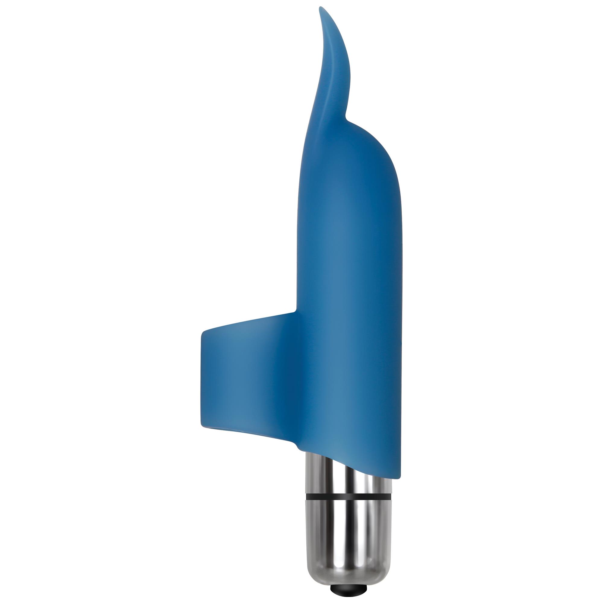 A&E Blue Dolphin Finger Vibe