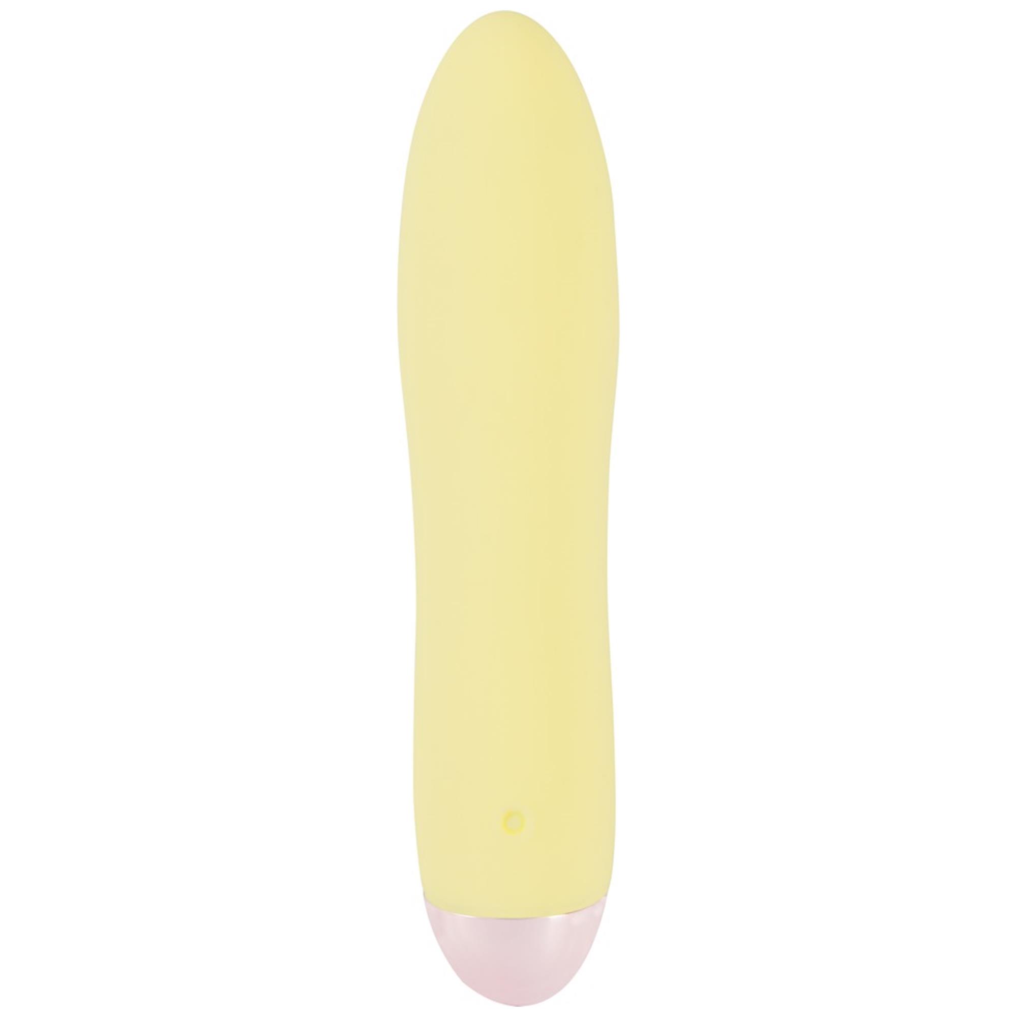 Cuties Mini Vibrator Yellow Sleek