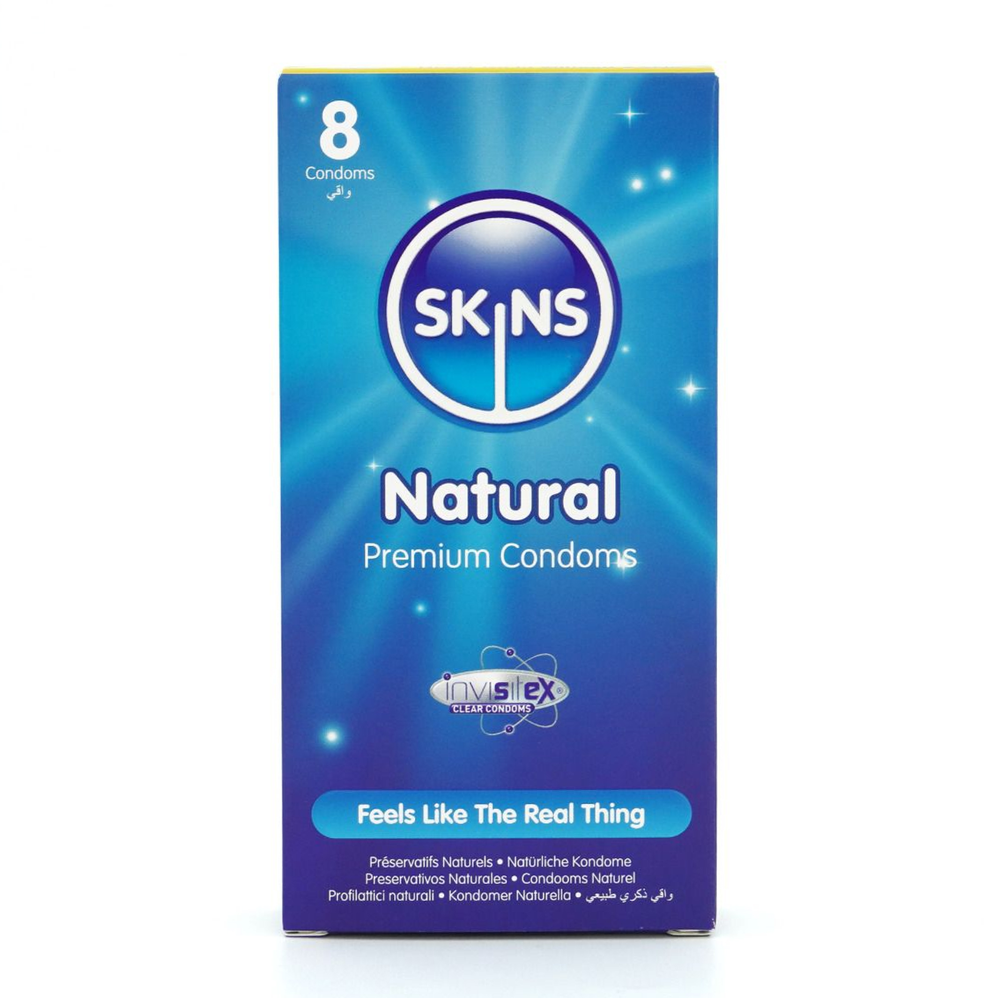 Skins Condoms Natural 8-pack | Kondomer | Intimast