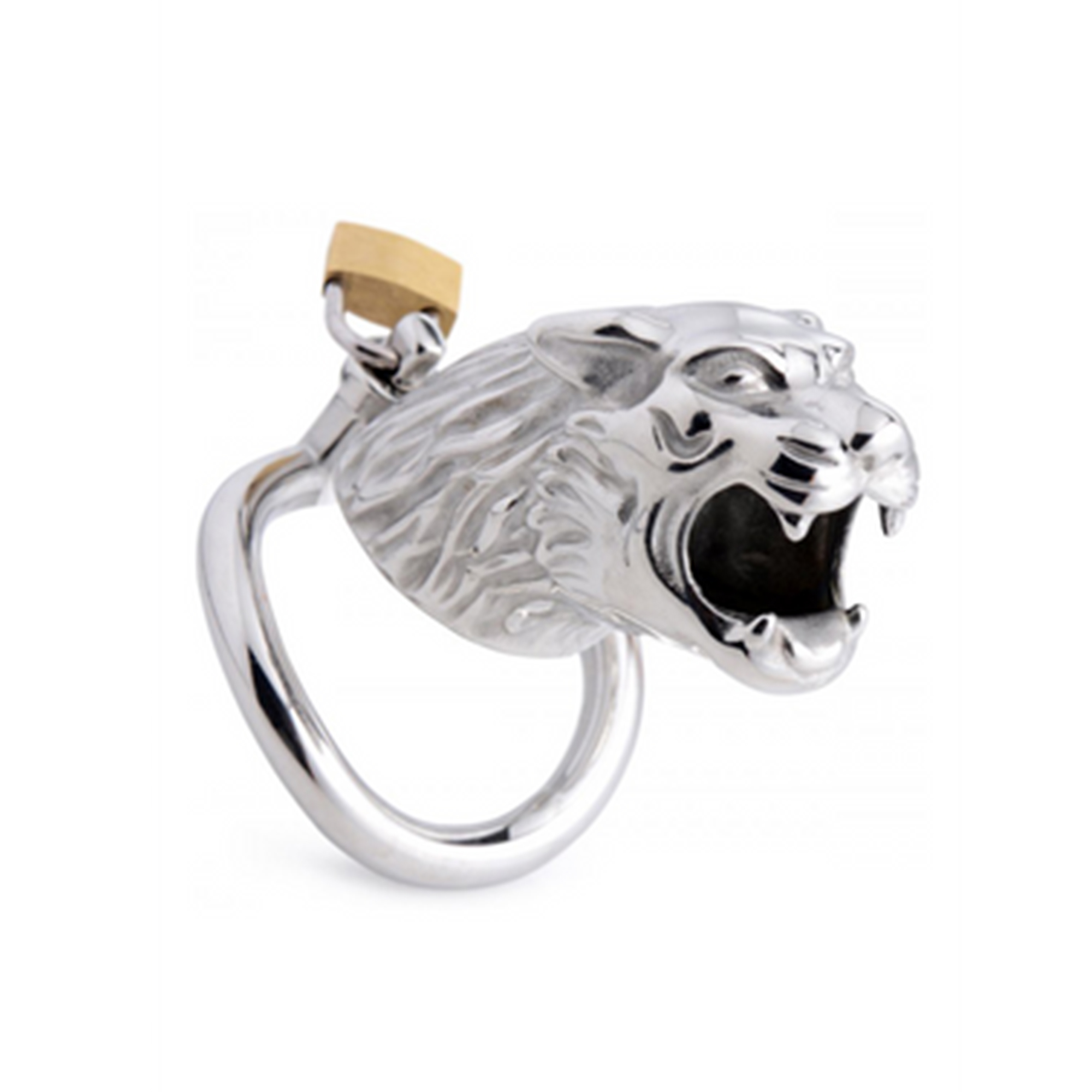 Tiger King Lockable Chastity Cage