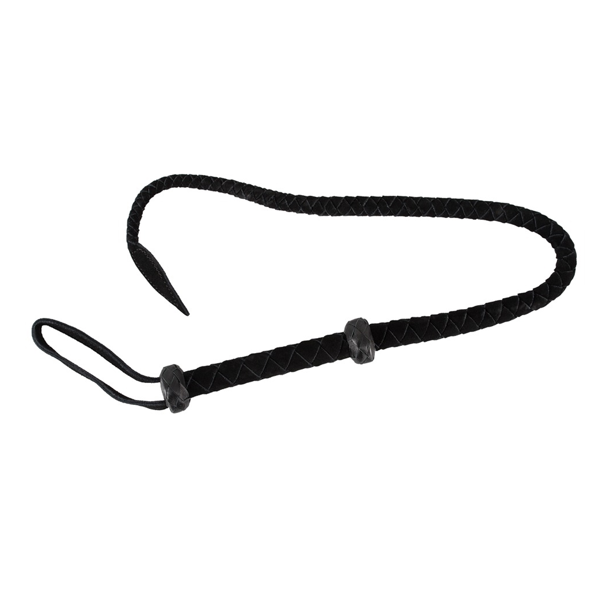 Zado Leather Whip Black 90cm | Piska | Intimast