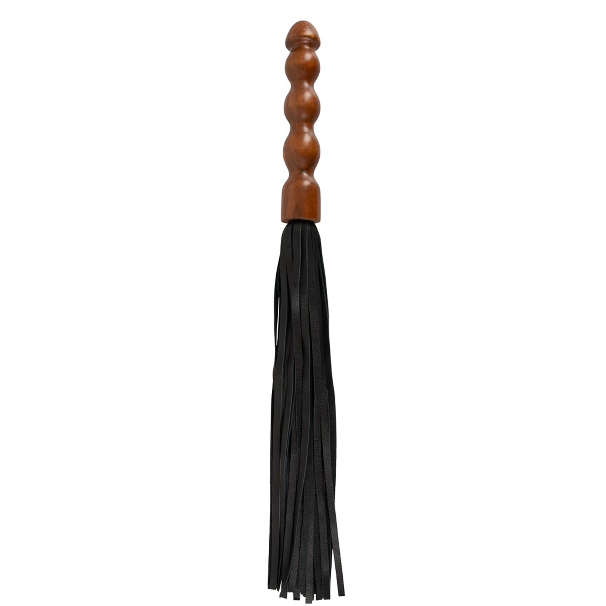 Zado Leather Flogger Wood | Piska | Intimast