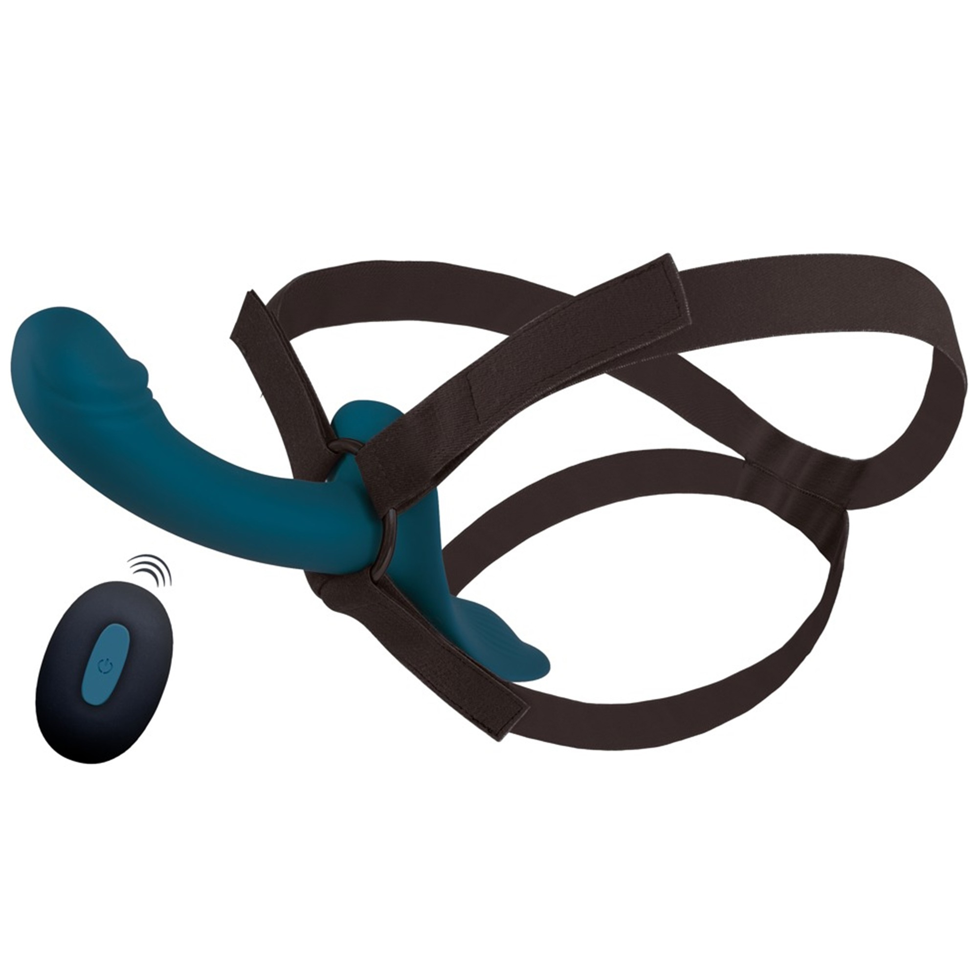 You2Toys Strap On Set Blue | Strapondildo med harness | Intimast