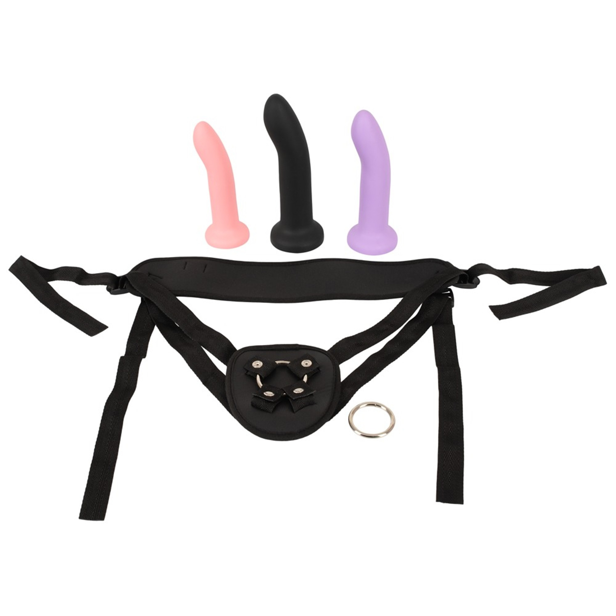 You2Toys Strap On Set 3-Pack | Strapondildo med harness | Intimast