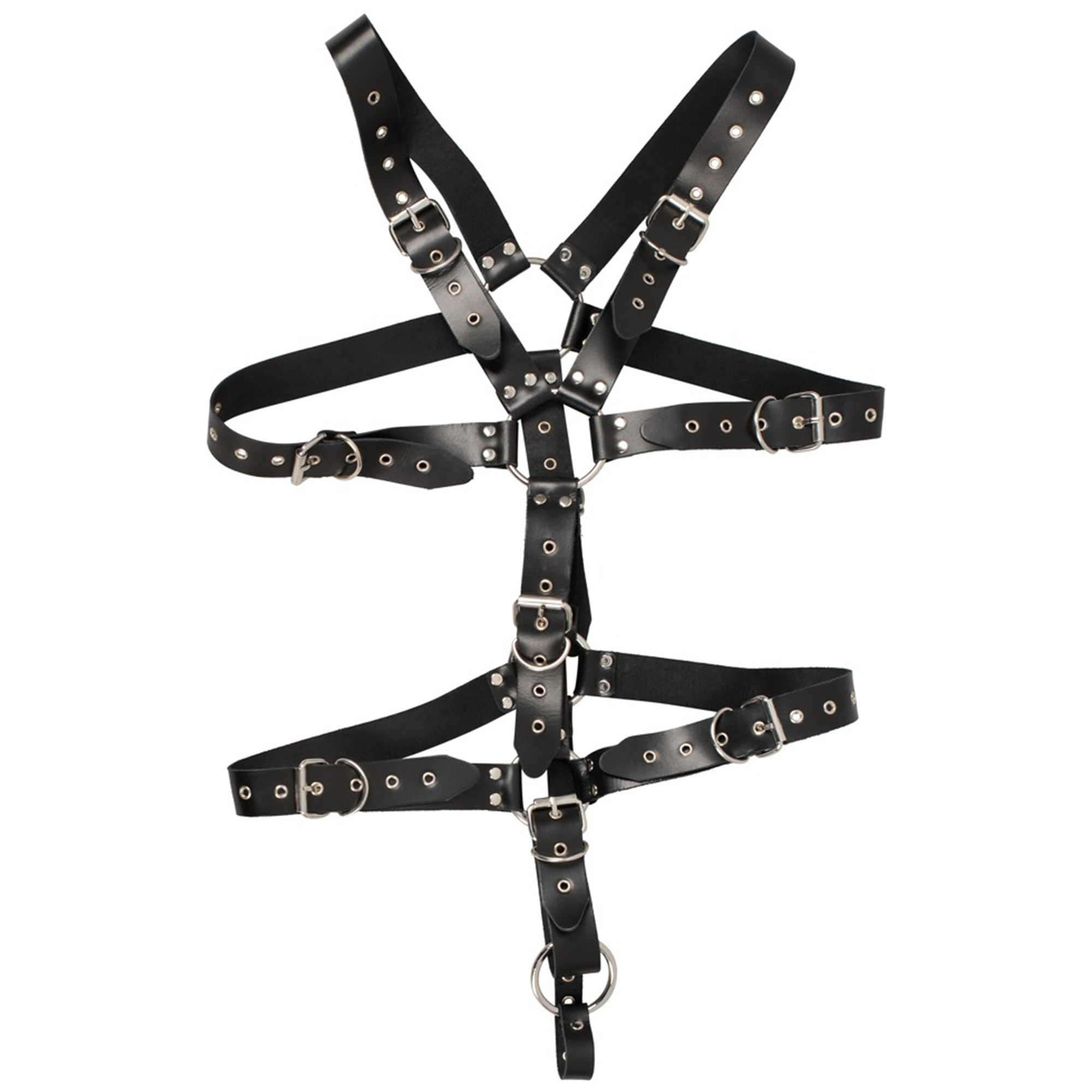 Zado Leather Harness For Men Black S-L | Harness | Intimast