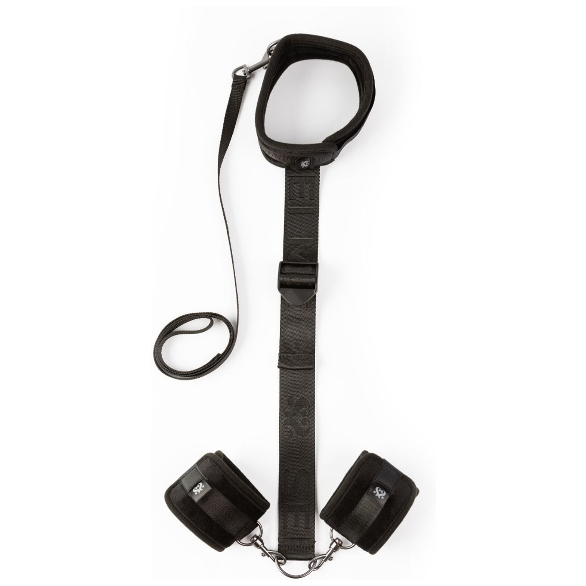 Sei Mio Neck Firmly In Check Adjustable Neck And Wrist Restraint Kit | BDSM | Intimast
